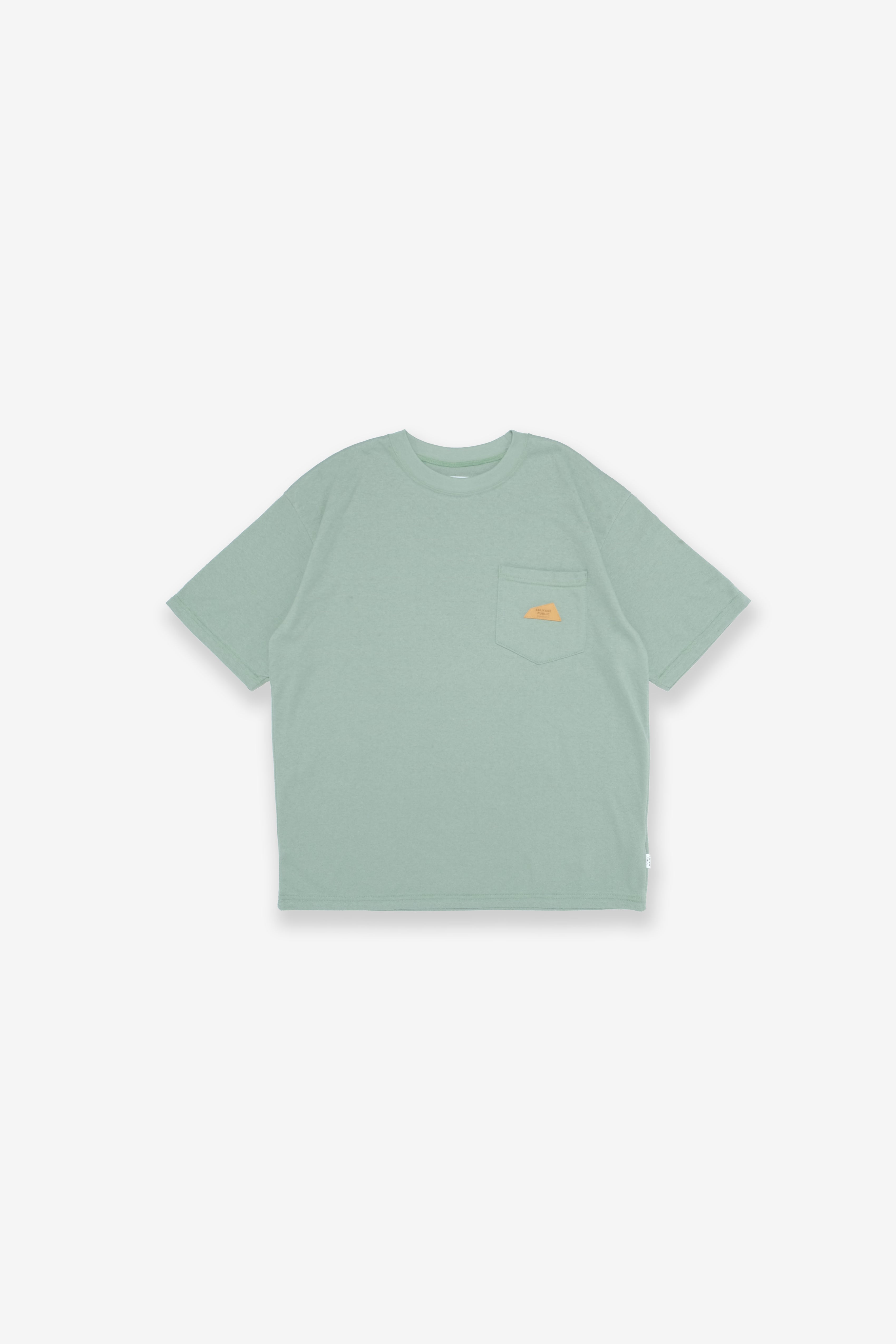 Pocket T-Shirt - Boucle - Sage