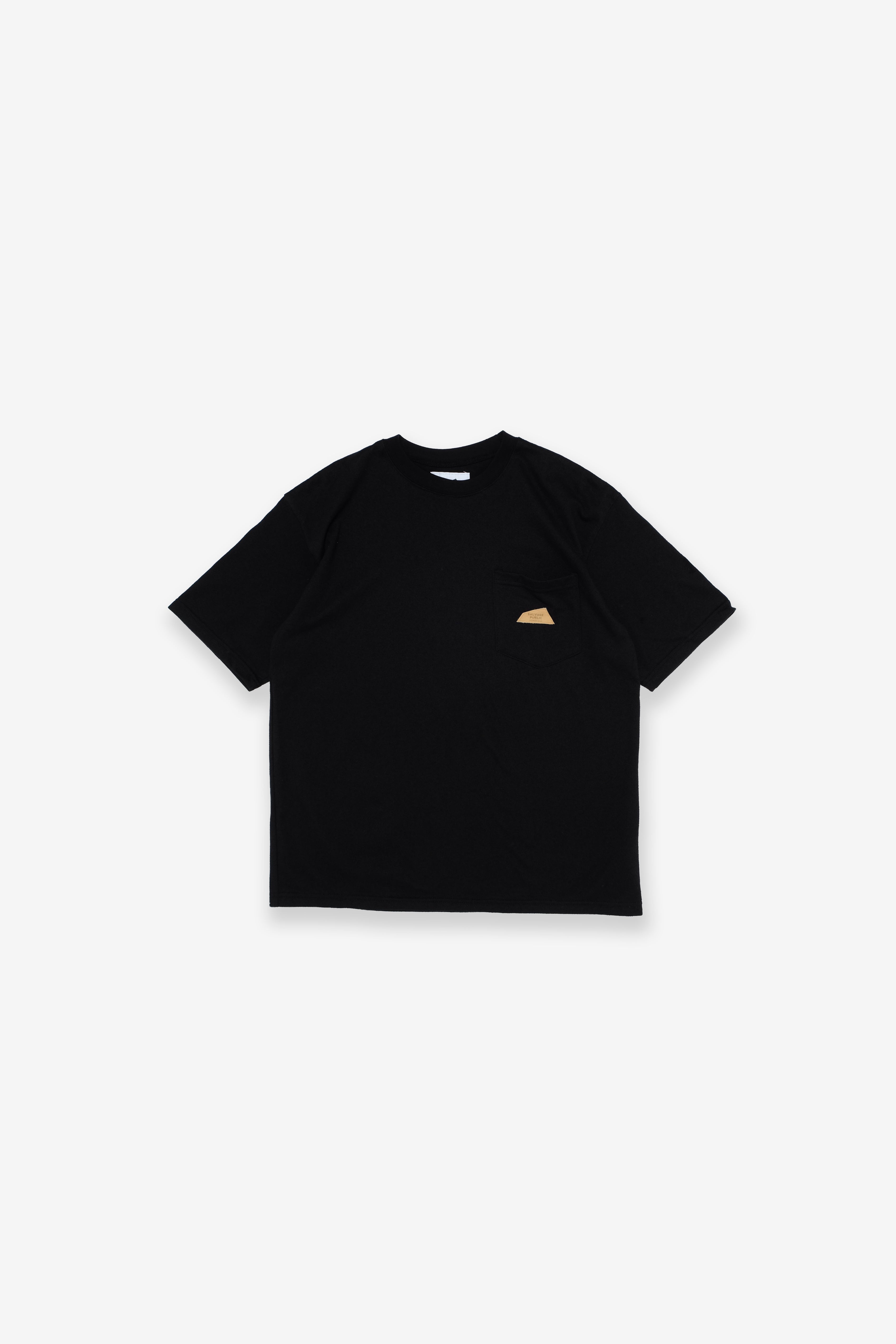 Pocket T-Shirt - Boucle - Black