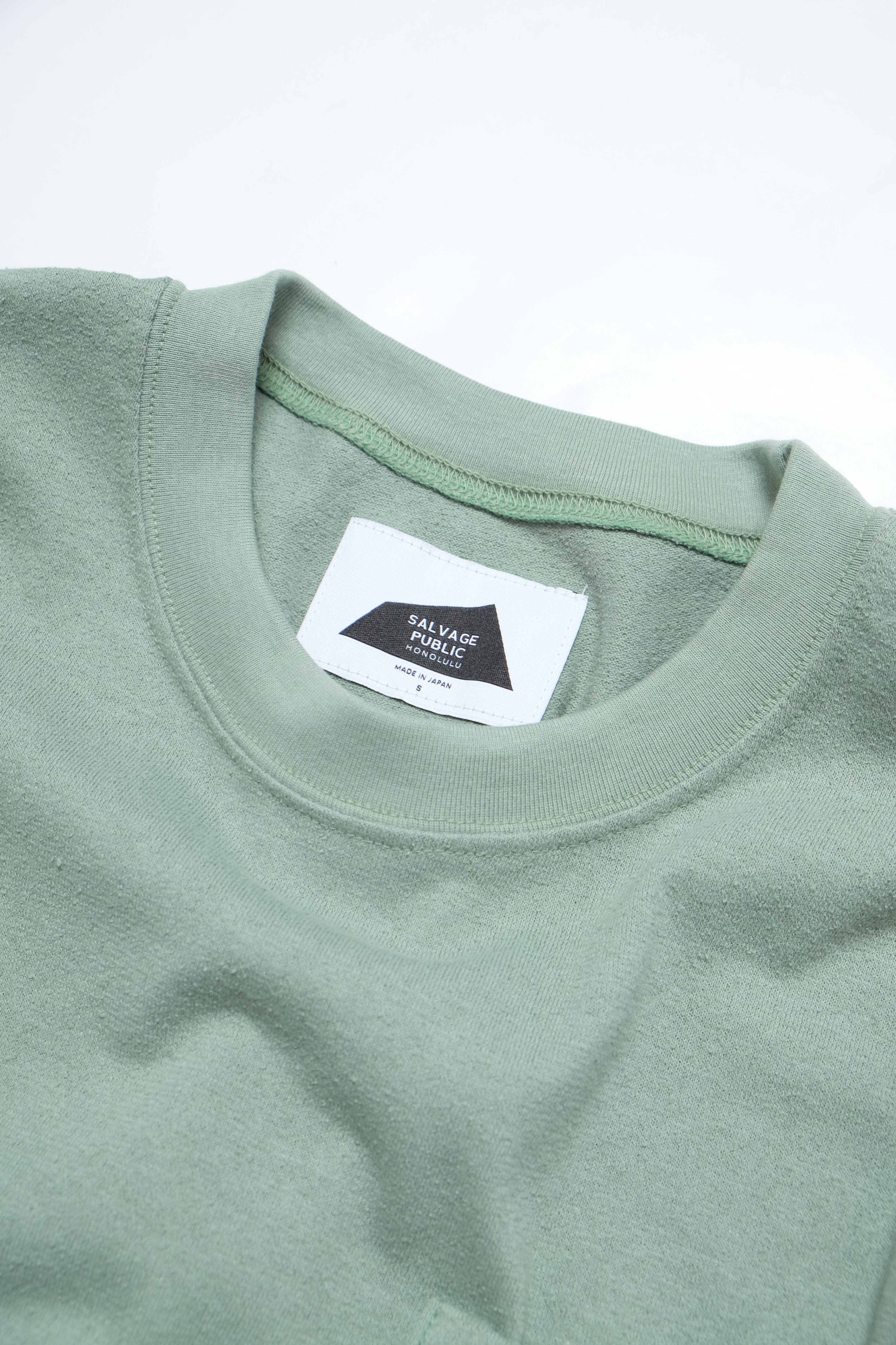 Pocket T-Shirt - Boucle - Sage
