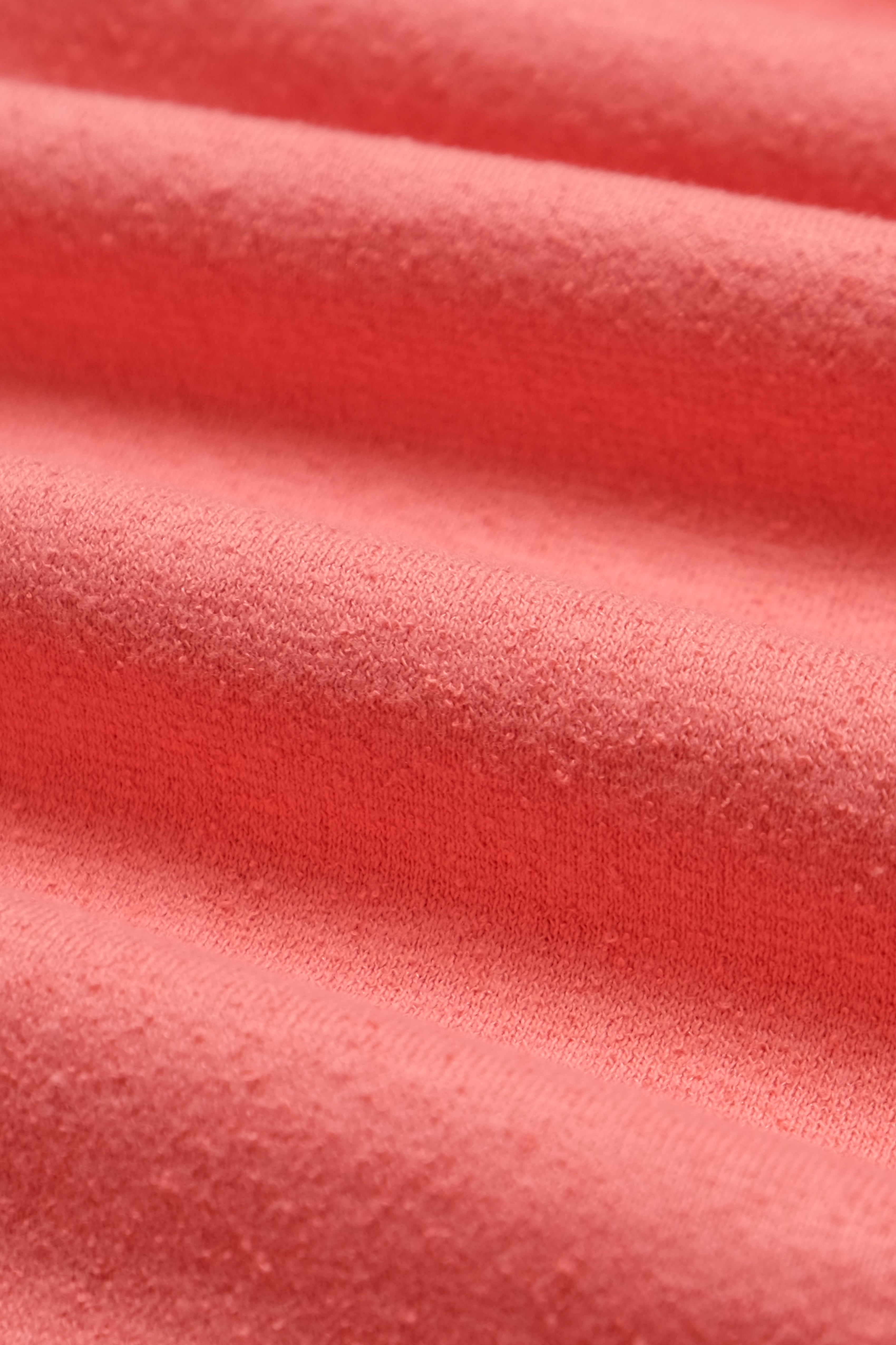 Pocket T-Shirt - Boucle - Coral