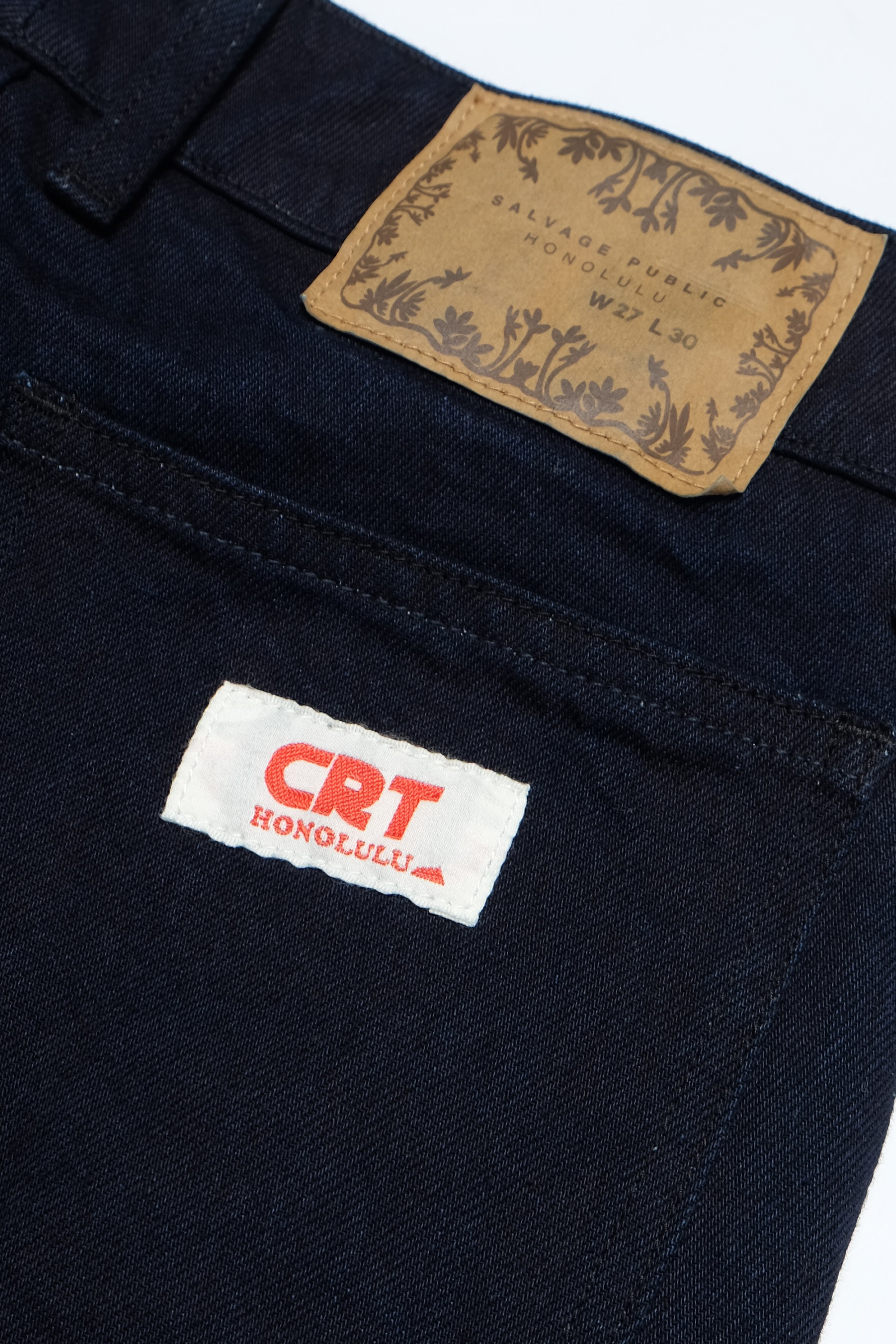 Salvage Public x CRT - Black Indigo