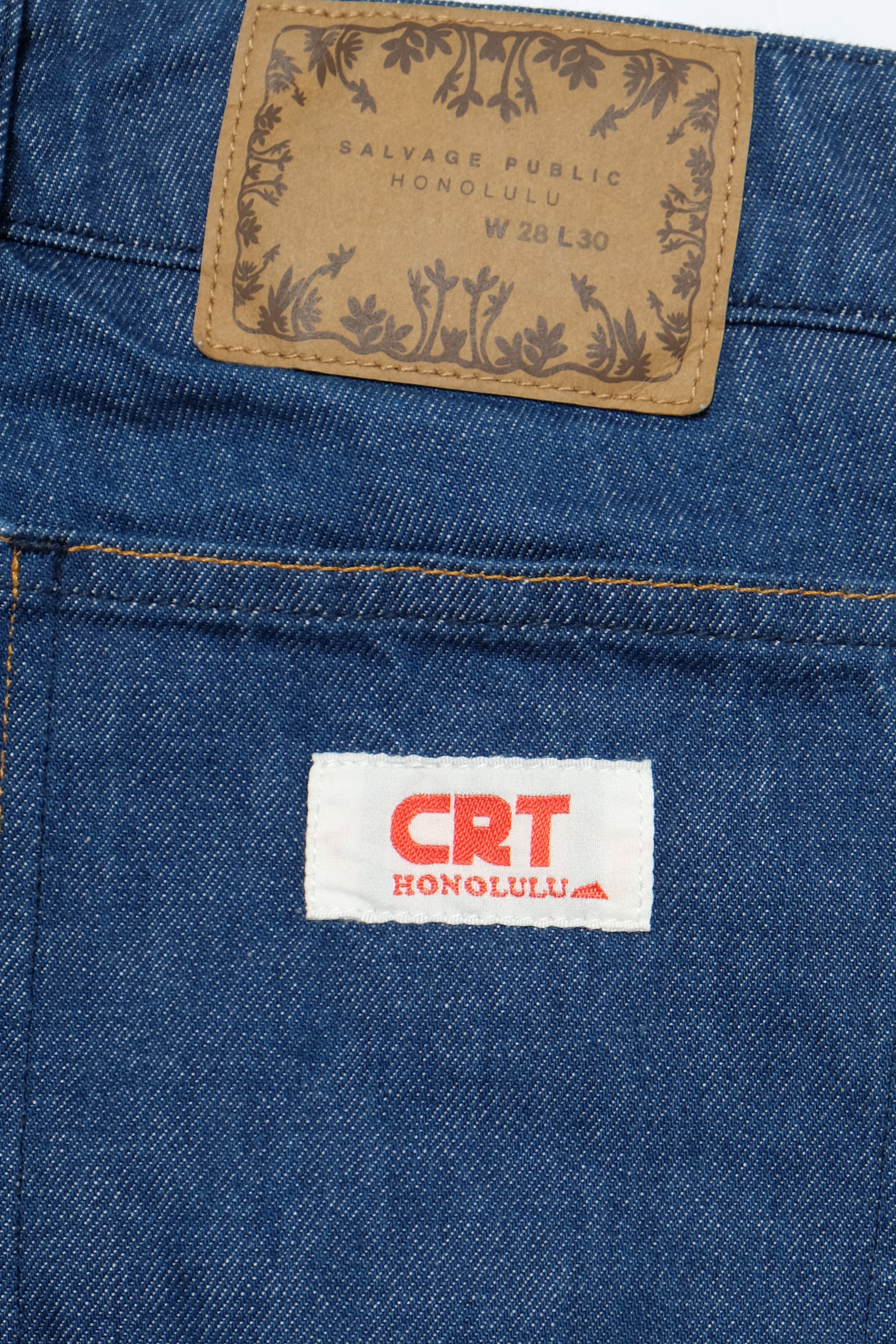 Salvage Public x CRT - Blue Indigo