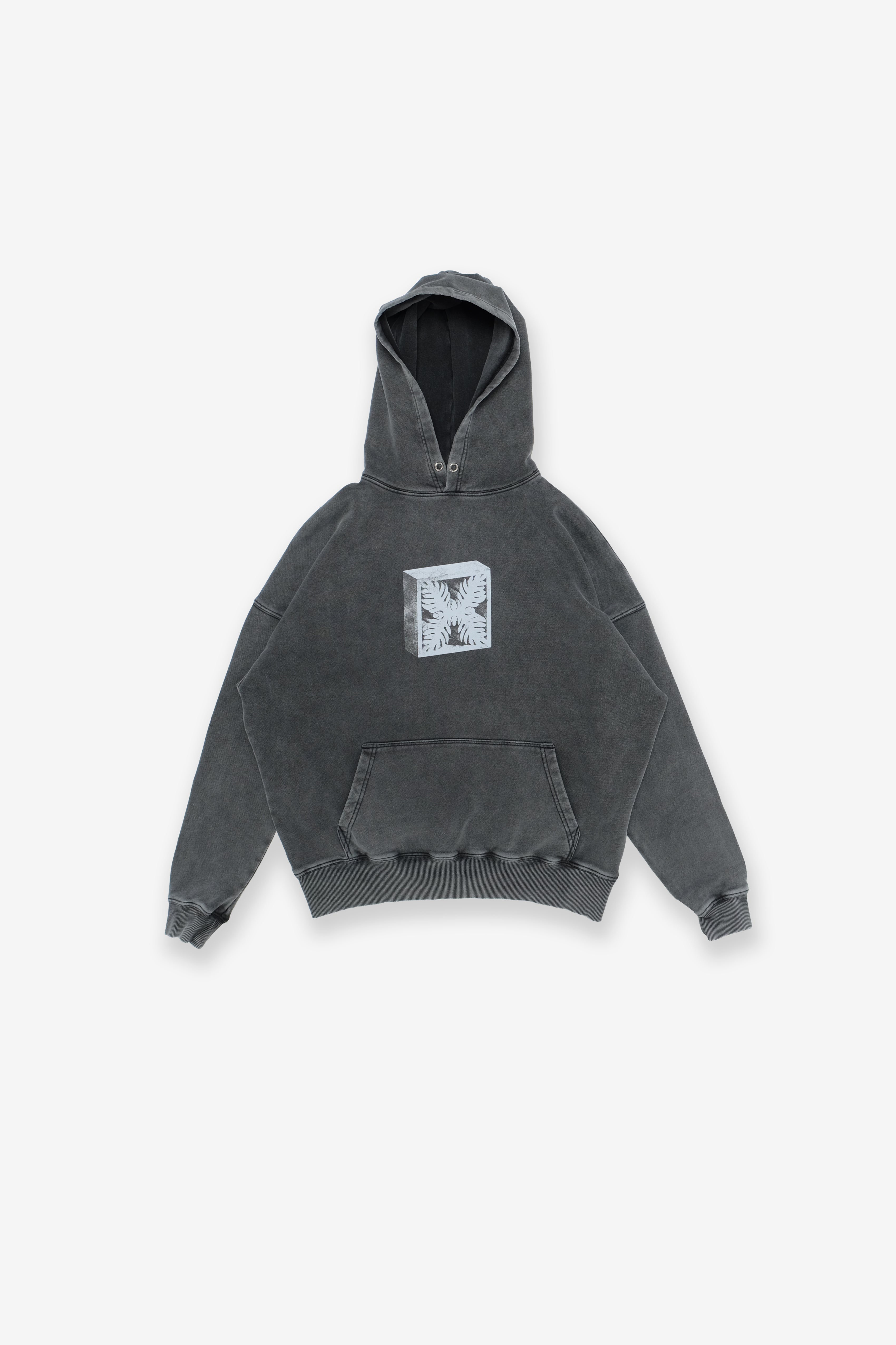 Beach Hoodie - Breezeblock - Black
