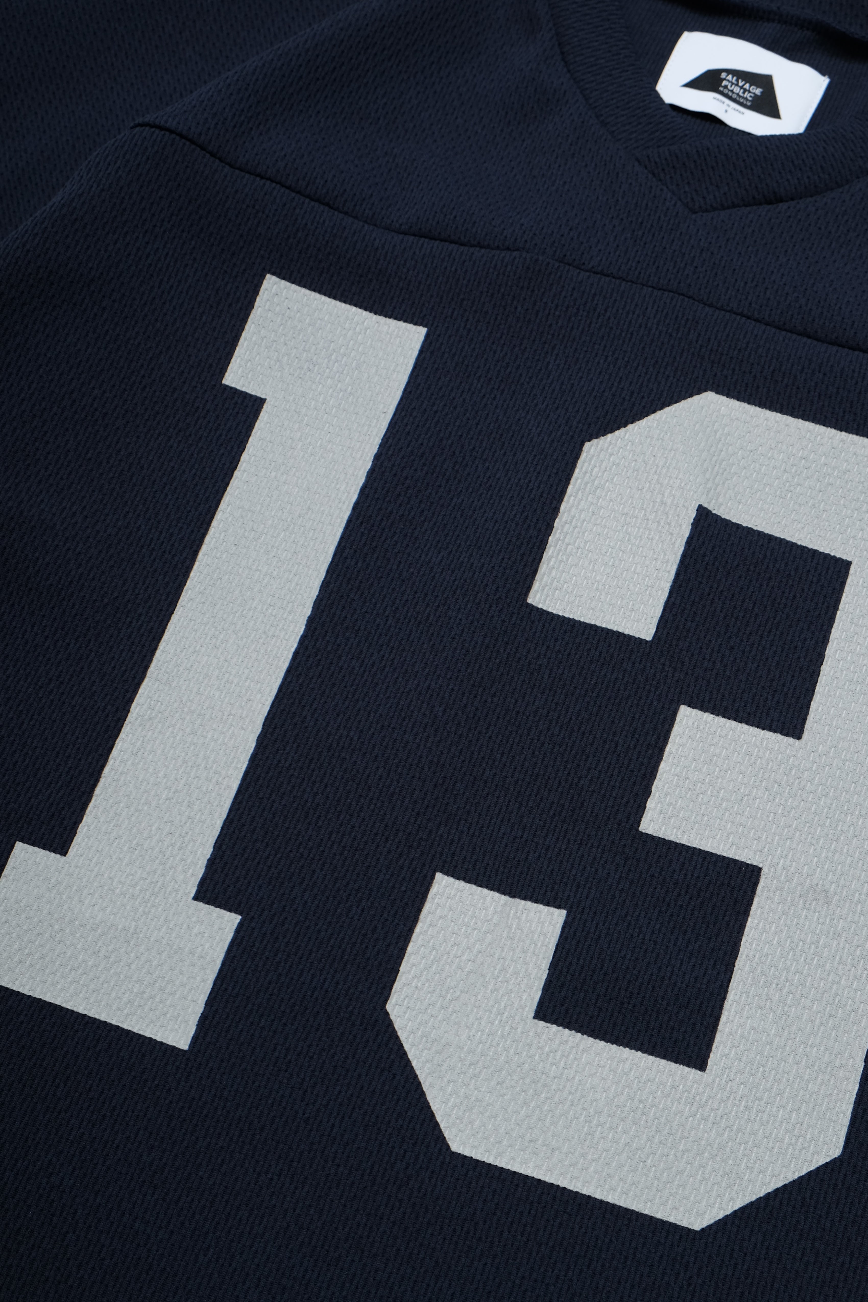 Honeycomb Football Half Sleeve - 13 - Navy