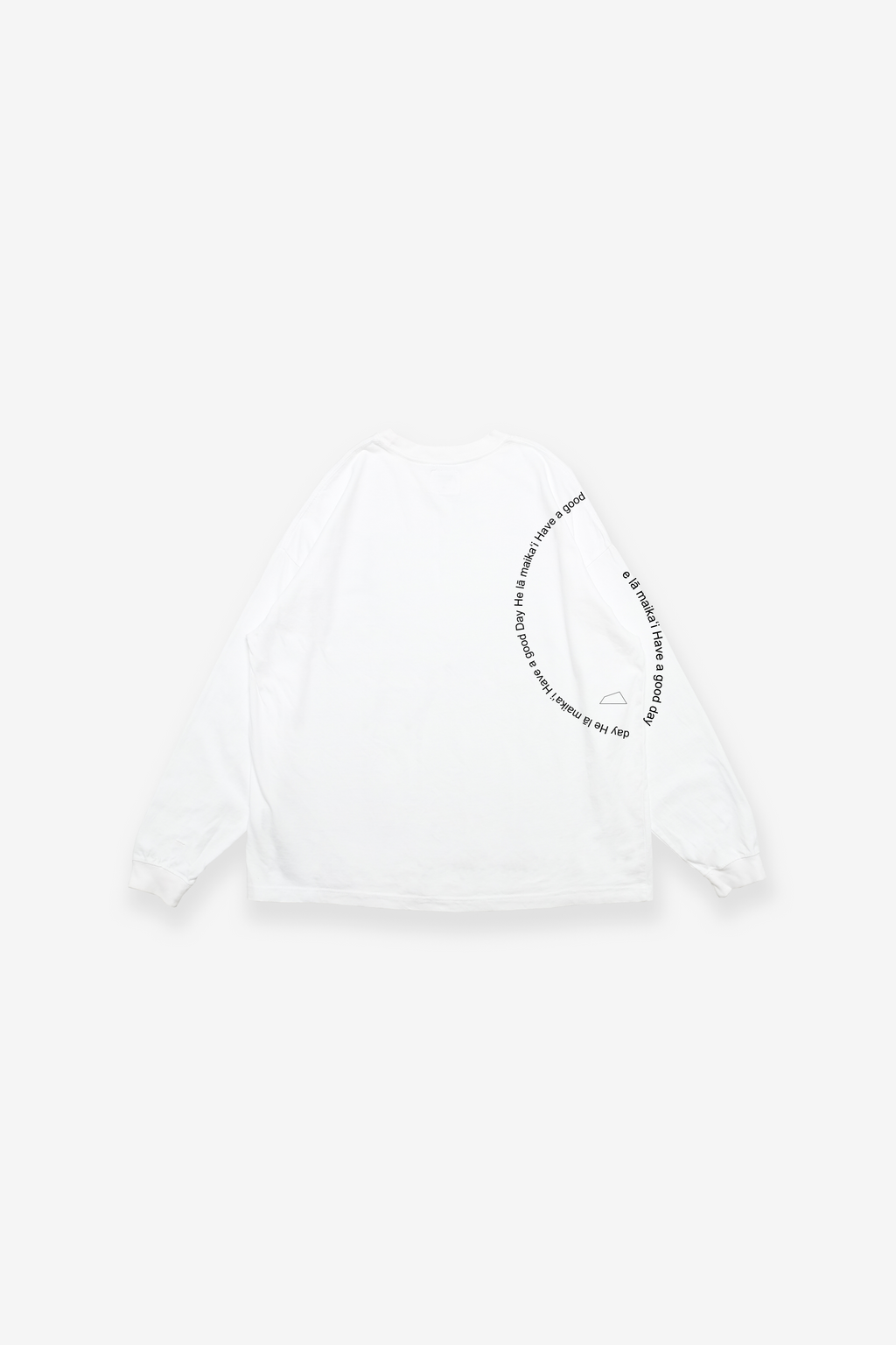 Longsleeve T-Shirt - Good Day - White