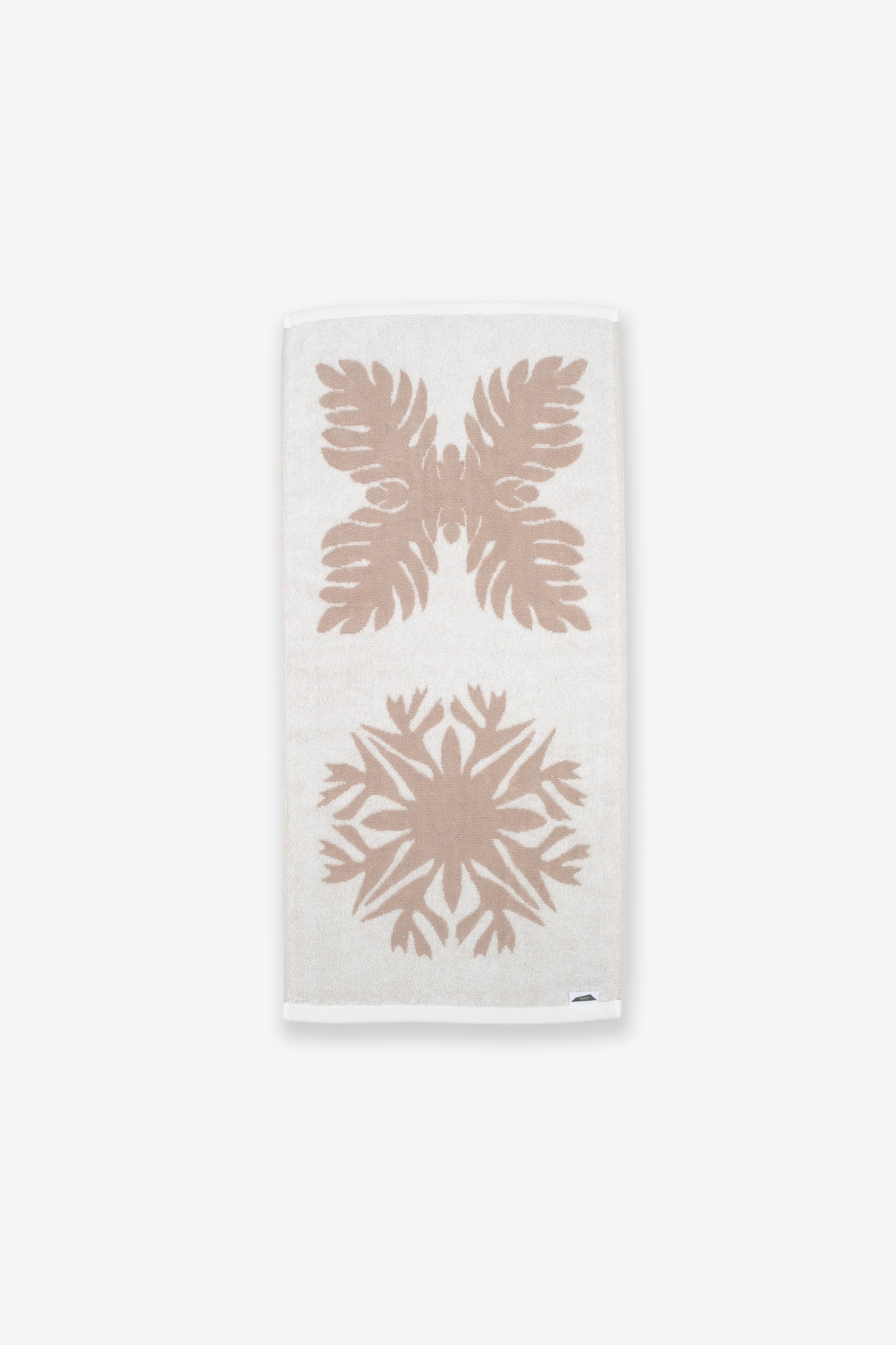 Face Towel - Double Quilt - Sand