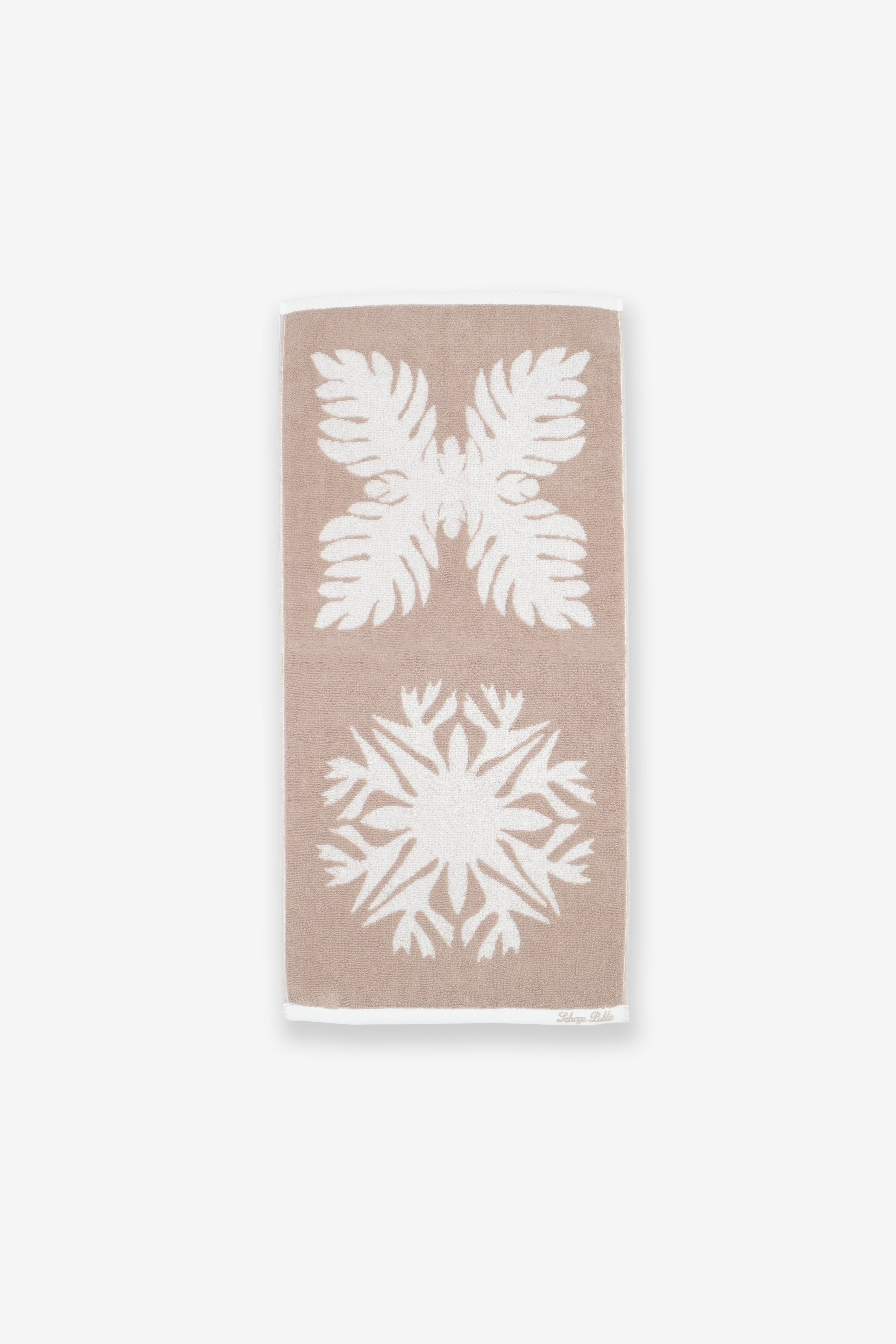 Face Towel - Double Quilt - Sand