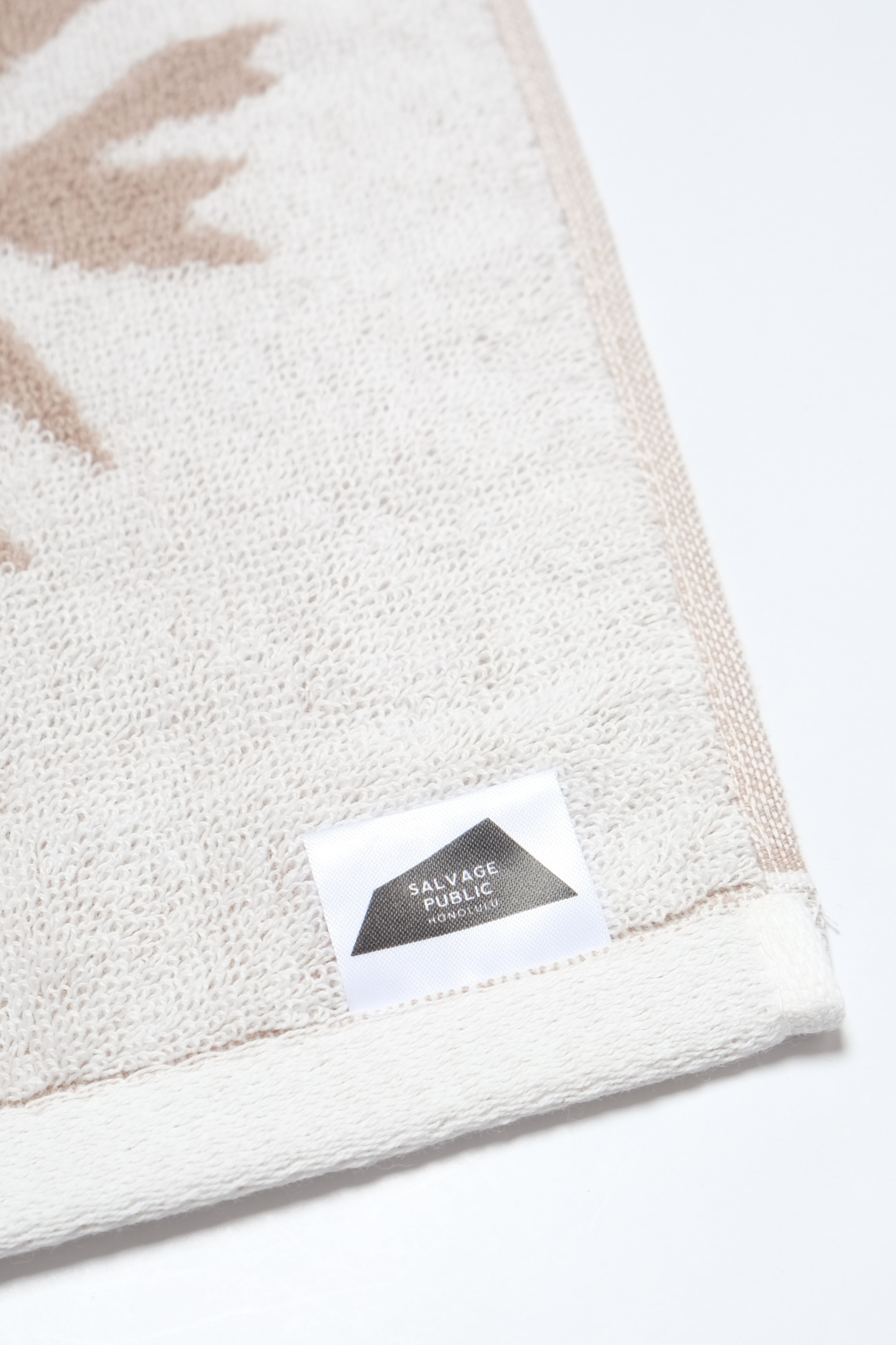 Face Towel - Double Quilt - Sand