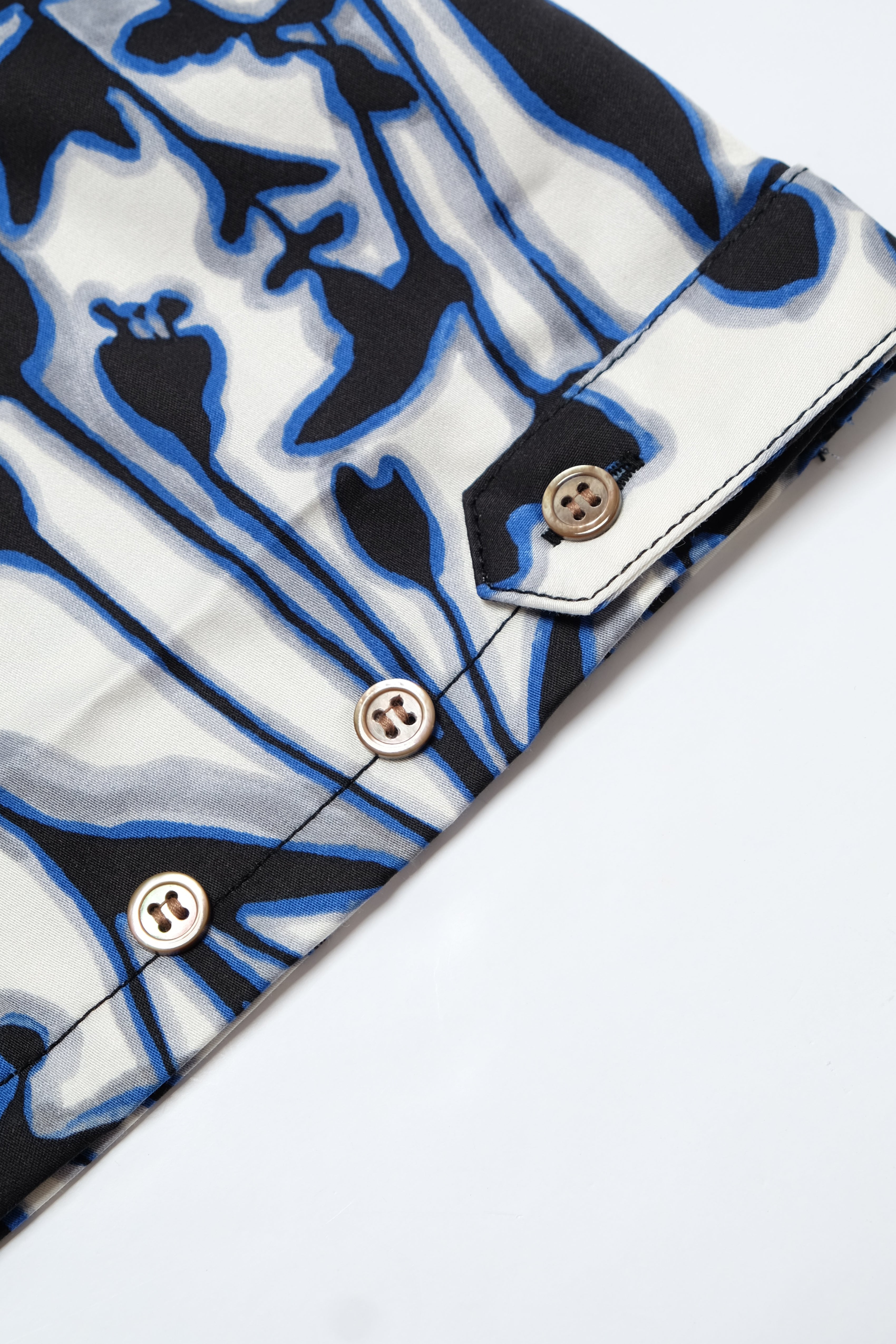 Hapa Jac Shirt - Radiate Floral - White