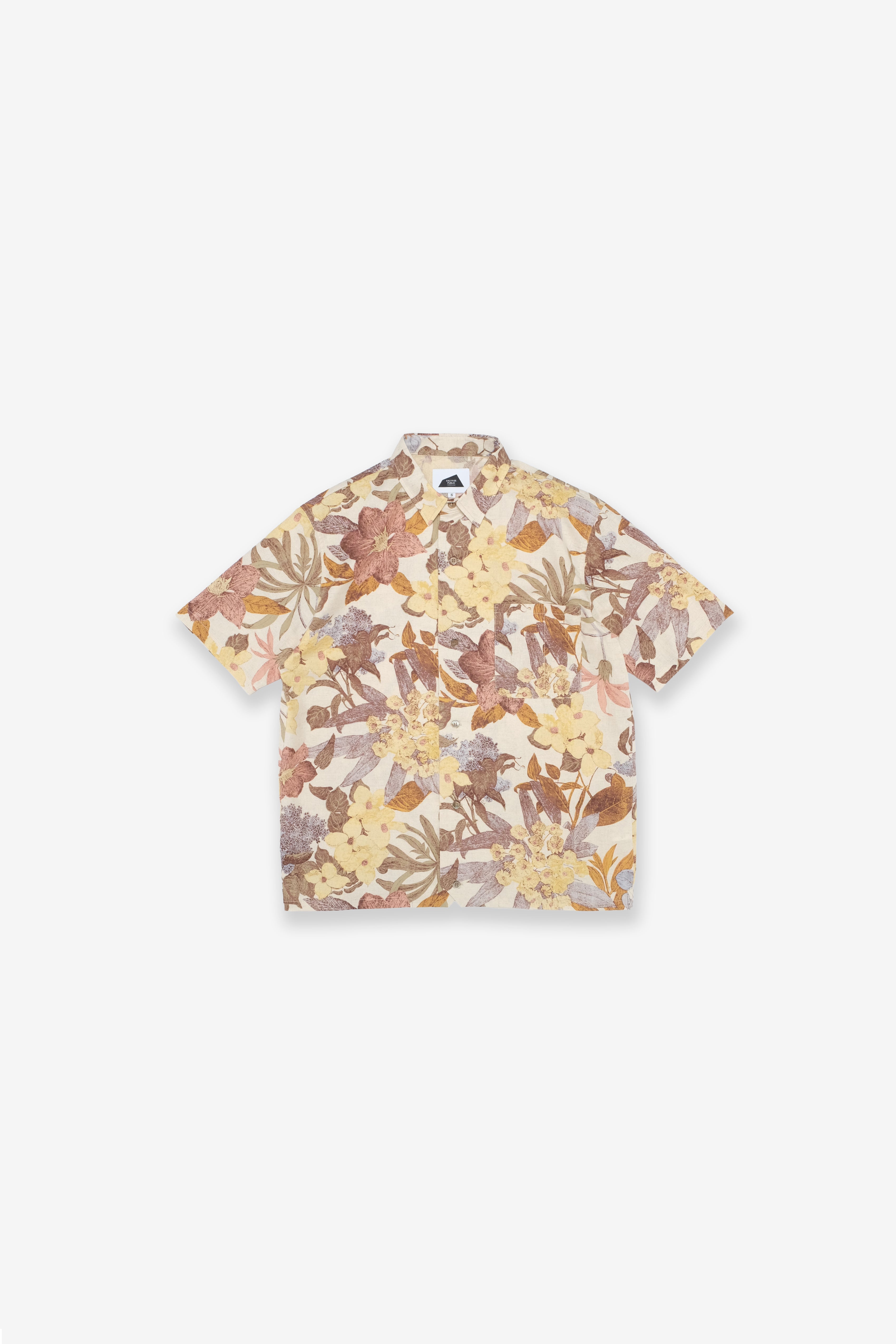 Hapa Jac Shirt - Vintage Floral - Natural
