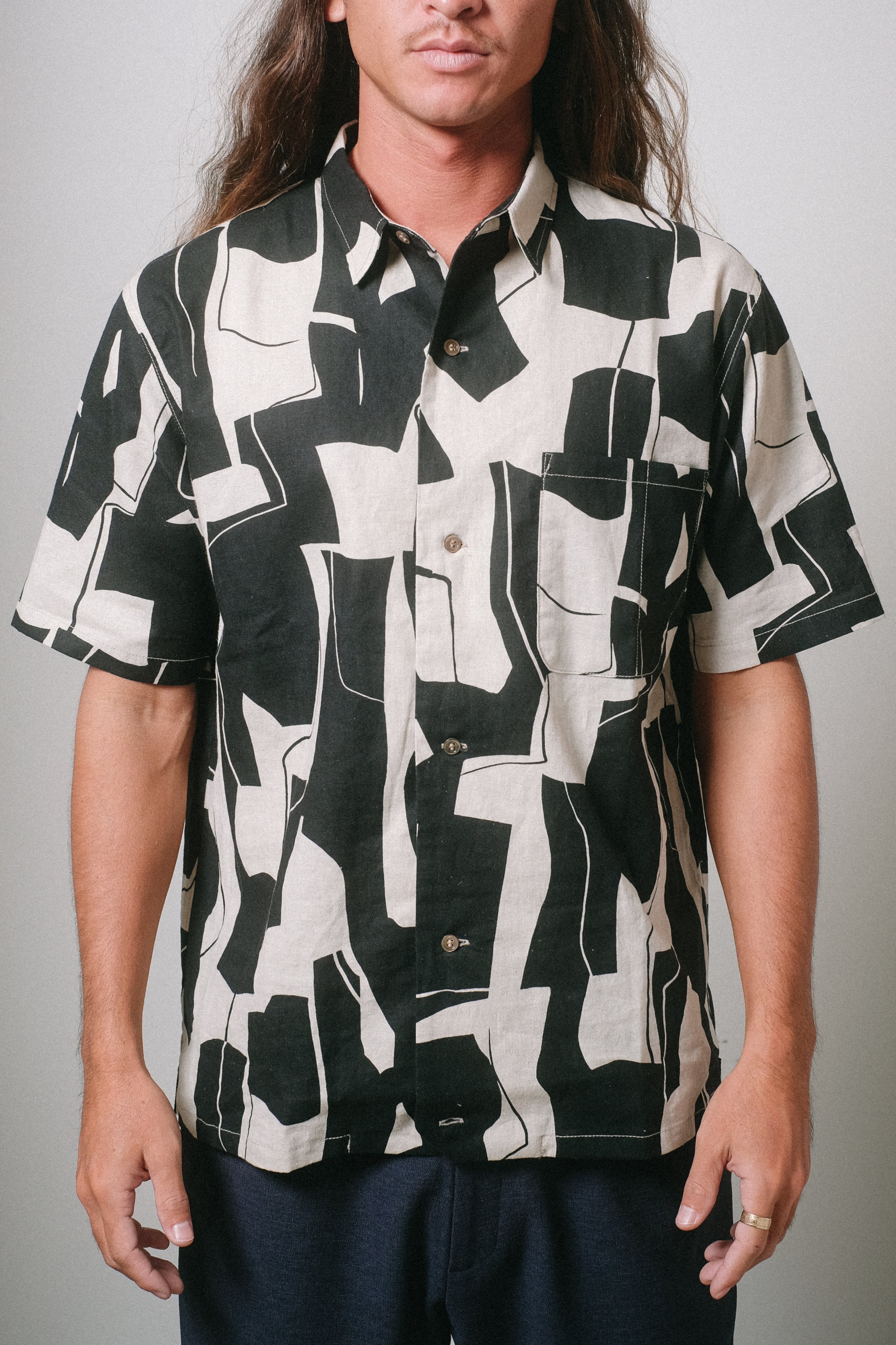 Hapa Jac Shirt - Black