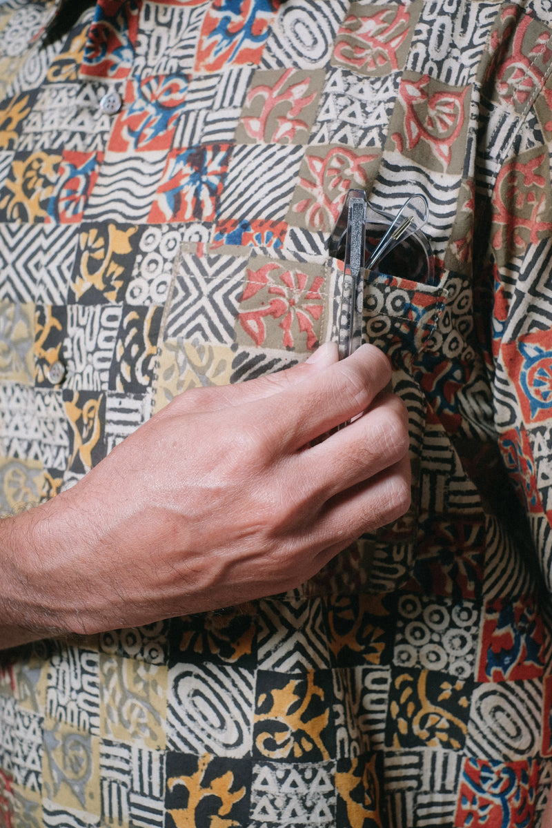 Hapa Jac Shirt - Block Print
