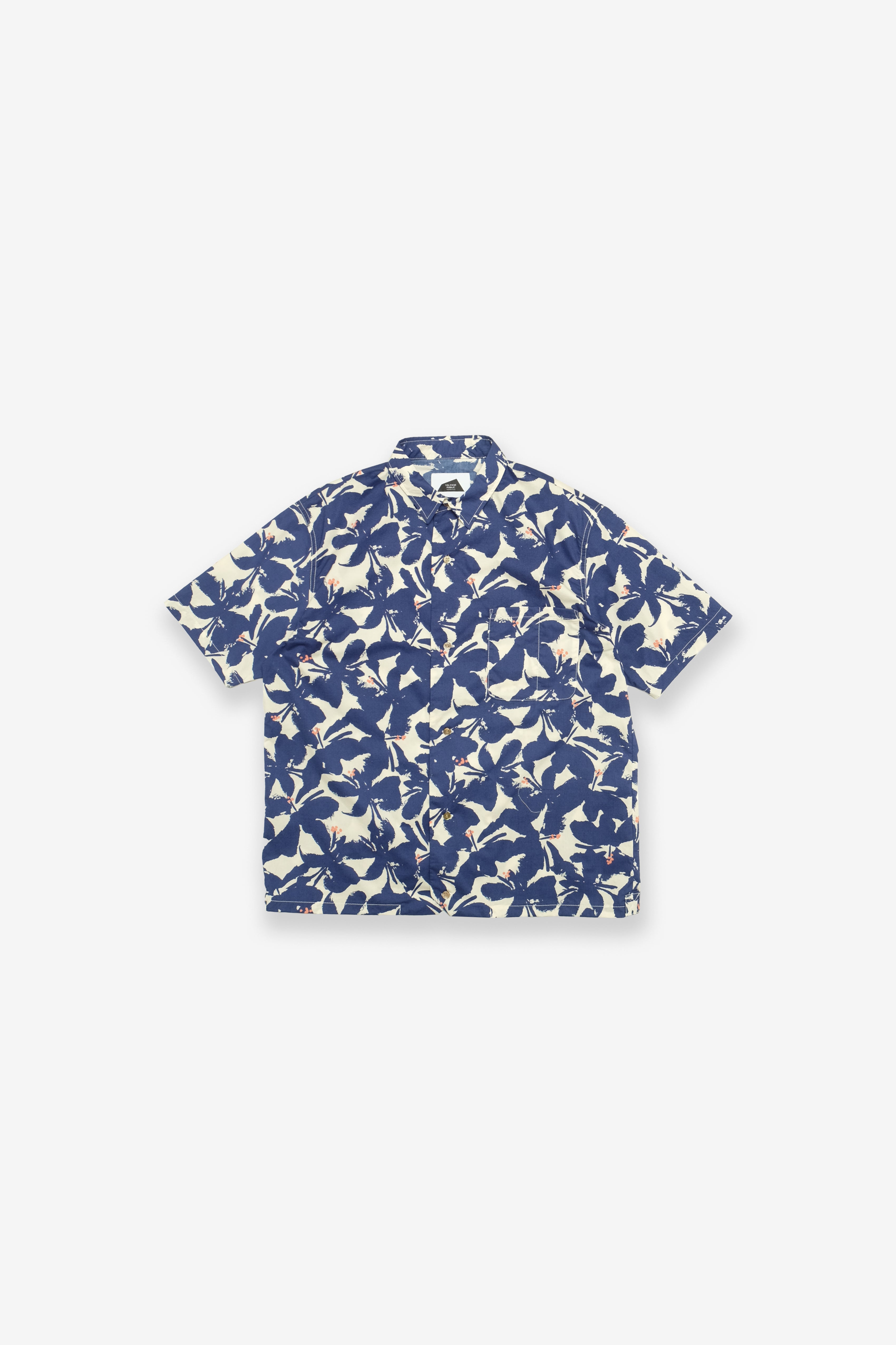 Hapa Jac Shirt - Hibiscus Blue