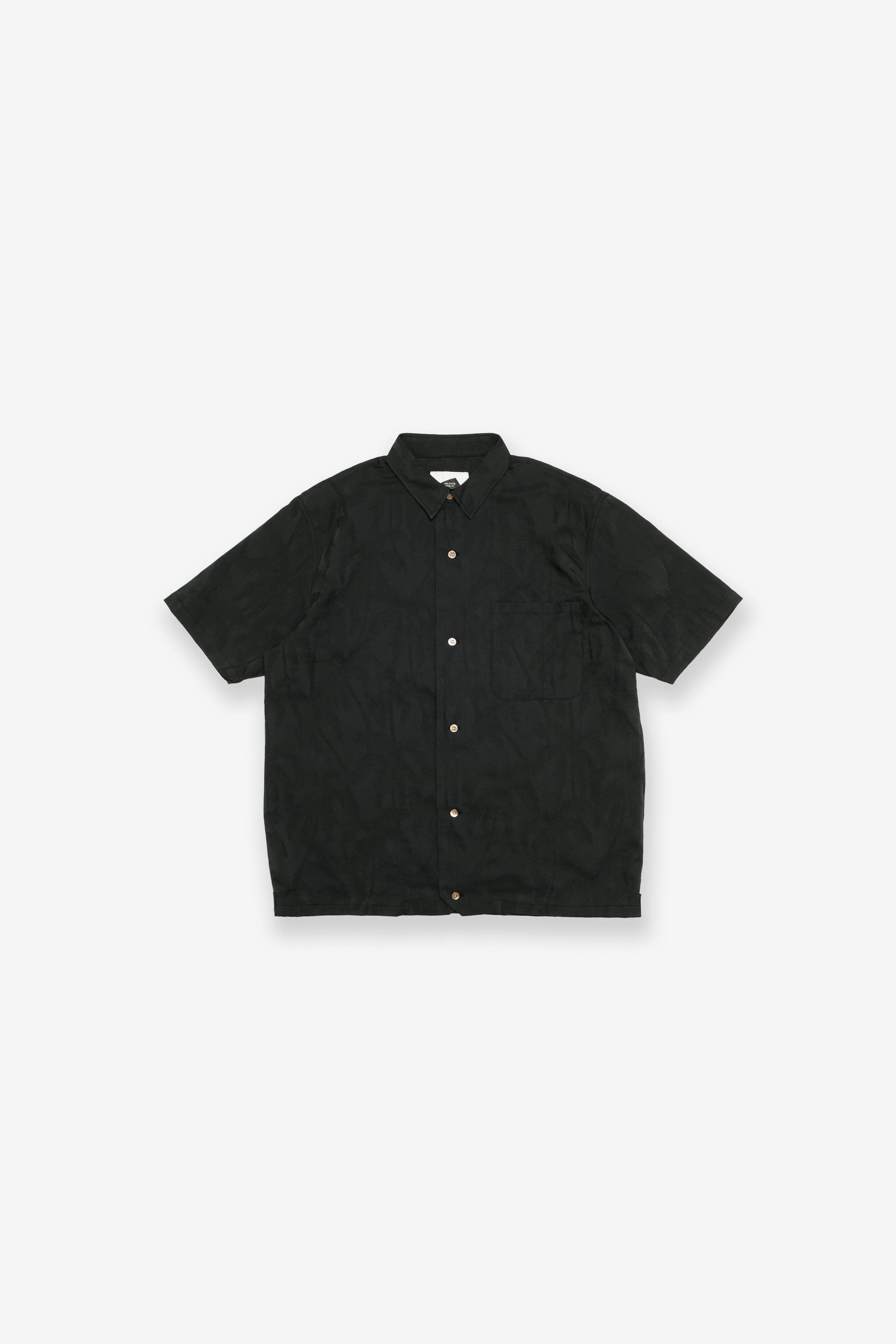 Hapa Jac Shirt - Palm Black