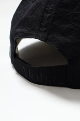 Pepa Nylon 6 Panel Cap - Black