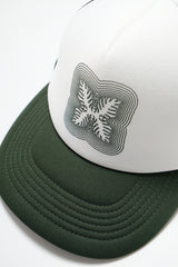 Trucker Hat - Lauaʻe Echo - Forest/White