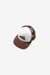 Trucker Hat - Honolulu - Brown/White