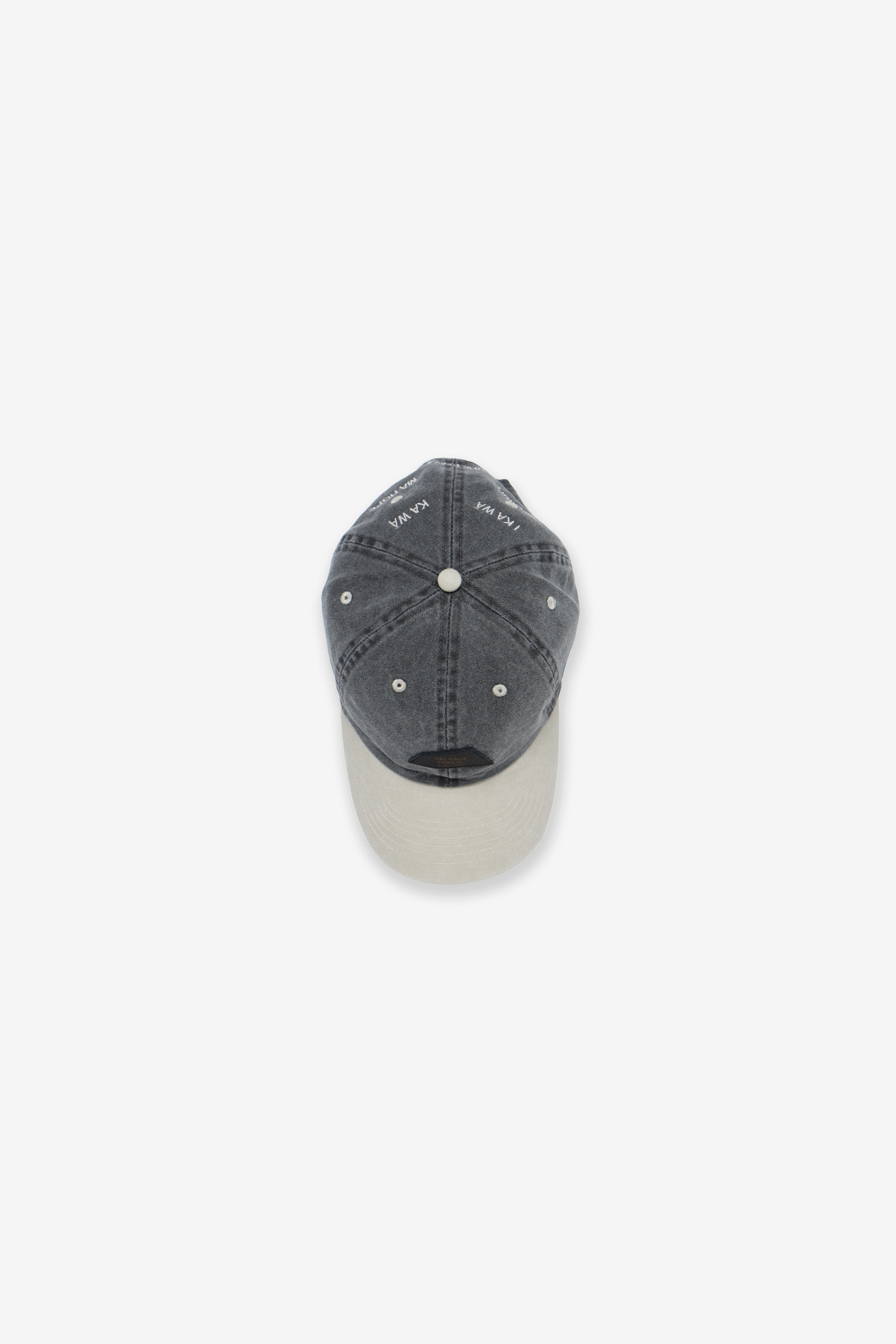 6-Panel Dad Cap - Future Past - Black/Sand
