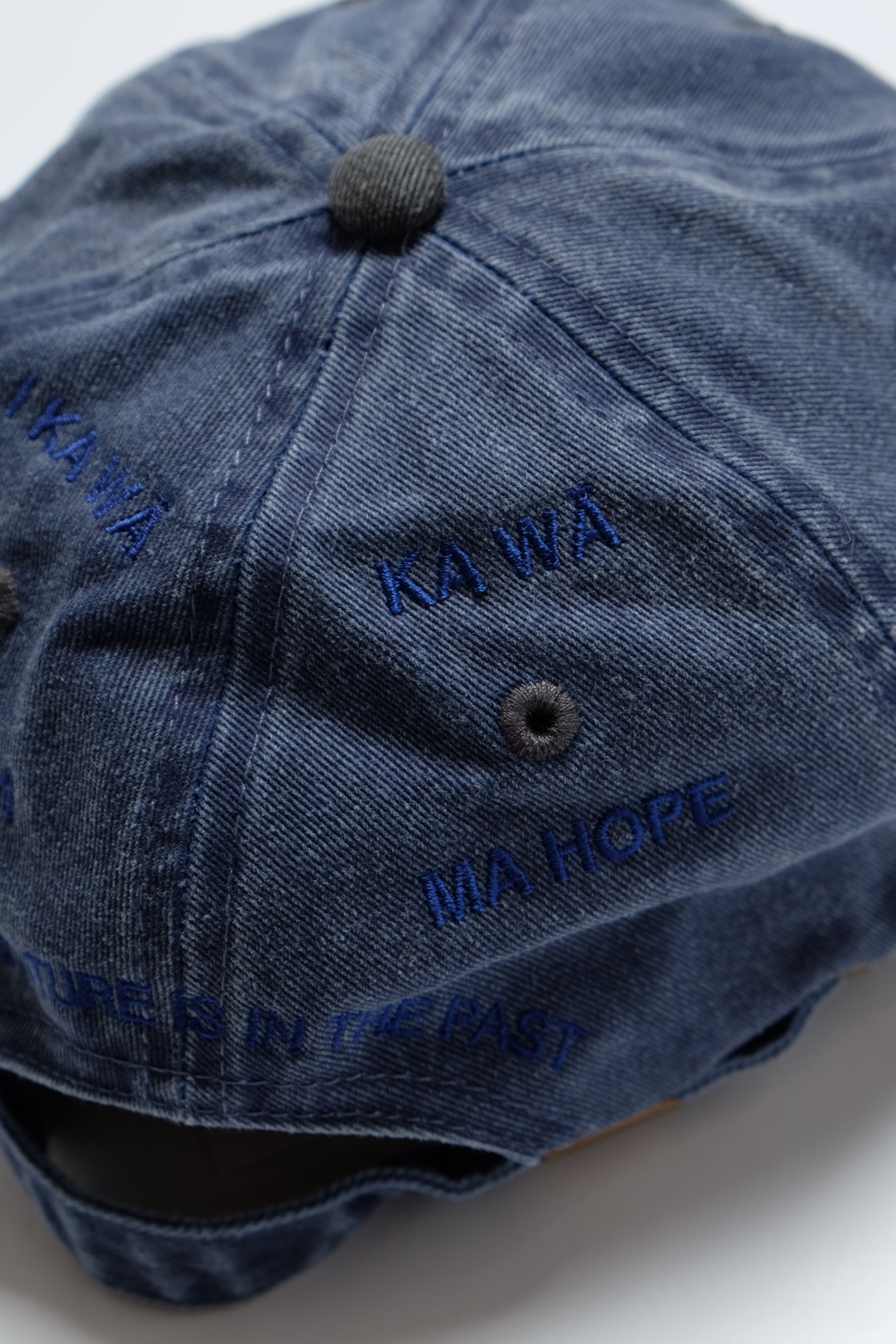 6-Panel Dad Cap - Future Past - Black/Blue