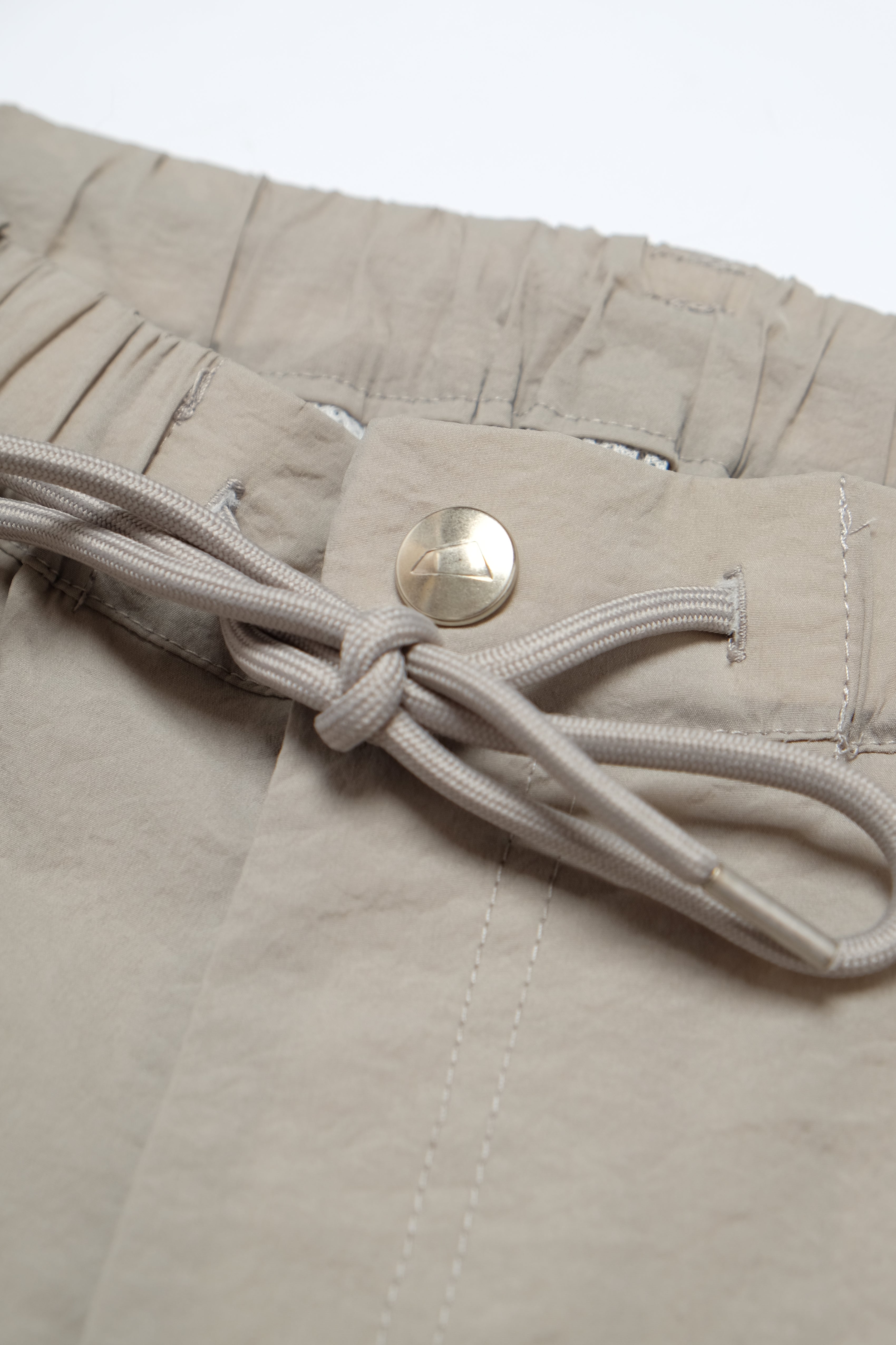 Herbert Paper Nylon Shorts - Greige