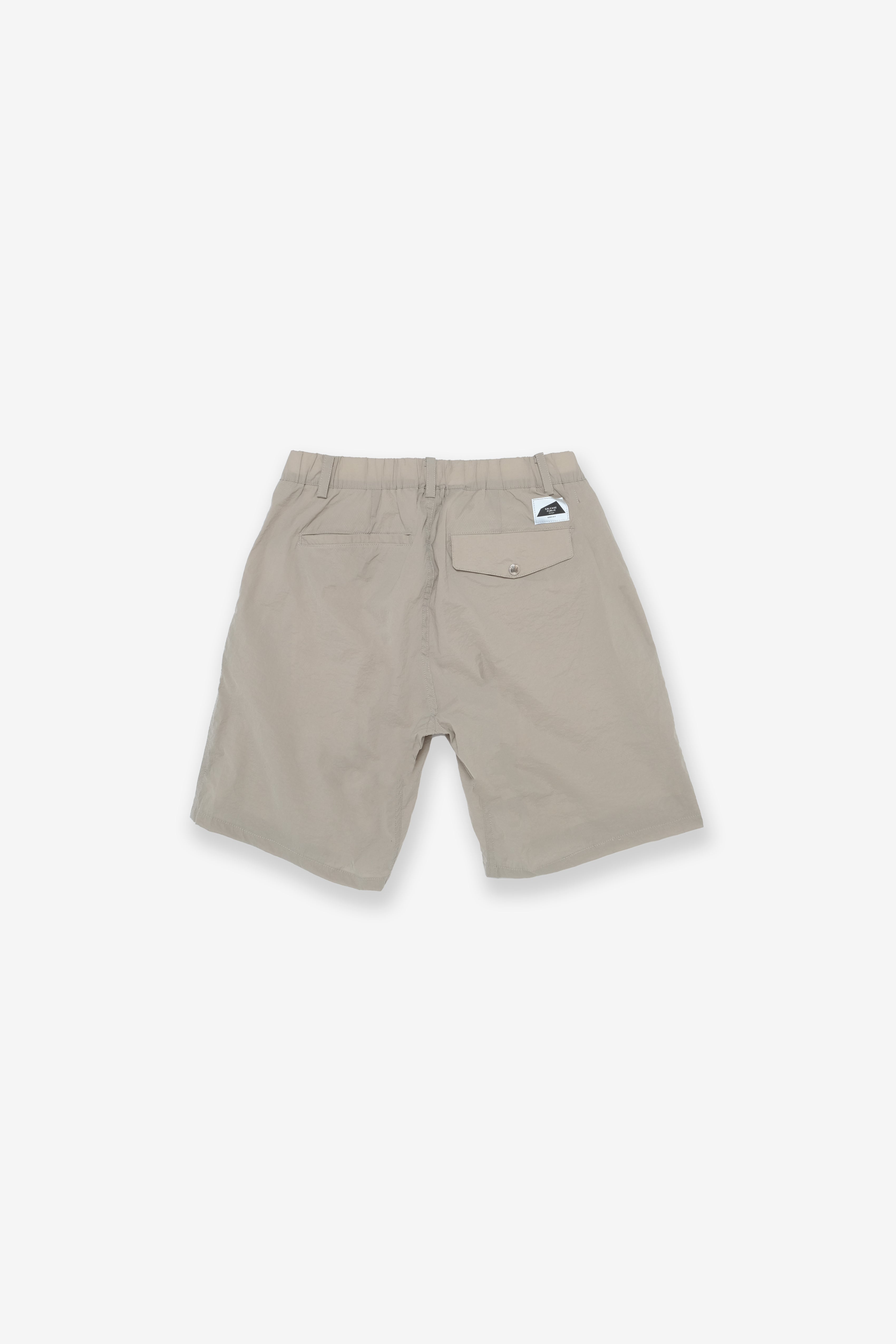 Herbert Paper Nylon Shorts - Greige