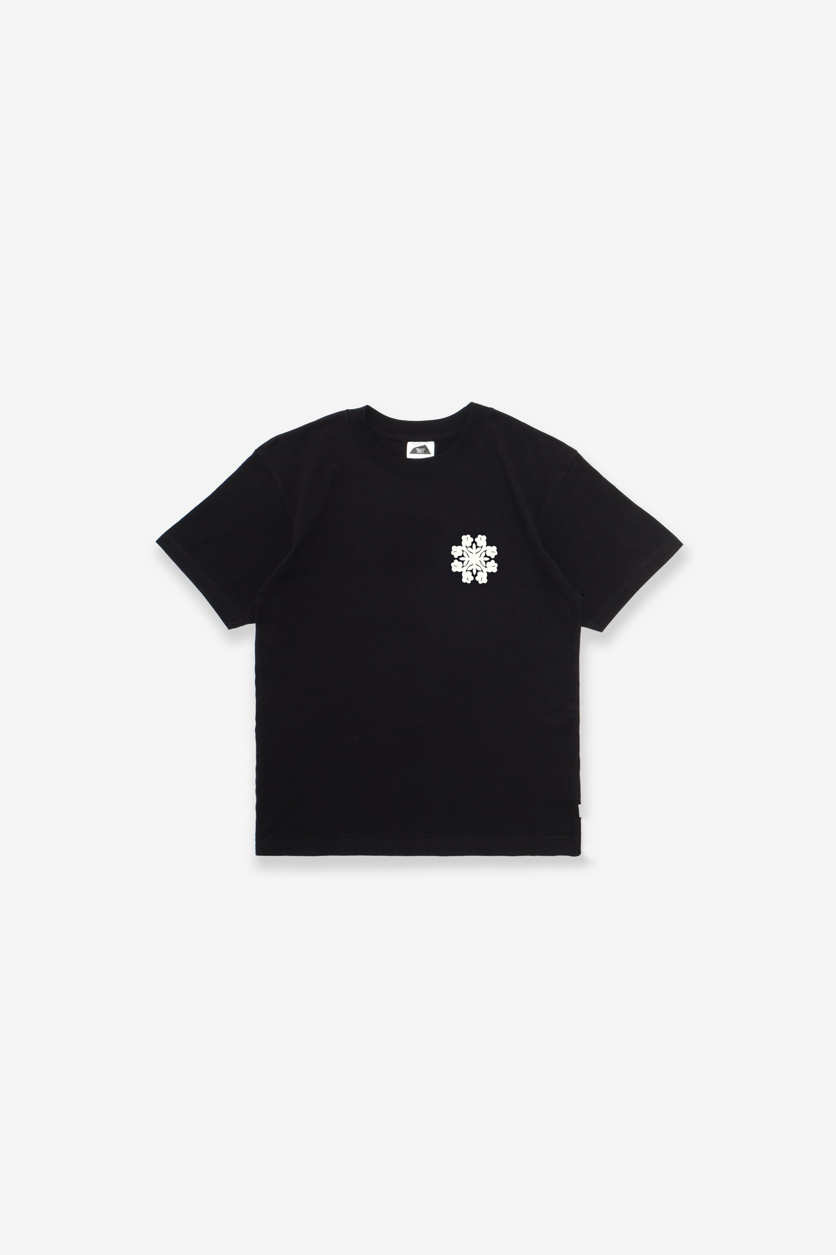 T-Shirt - Hibiscus - Black