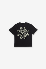 T-Shirt - Hibiscus - Black