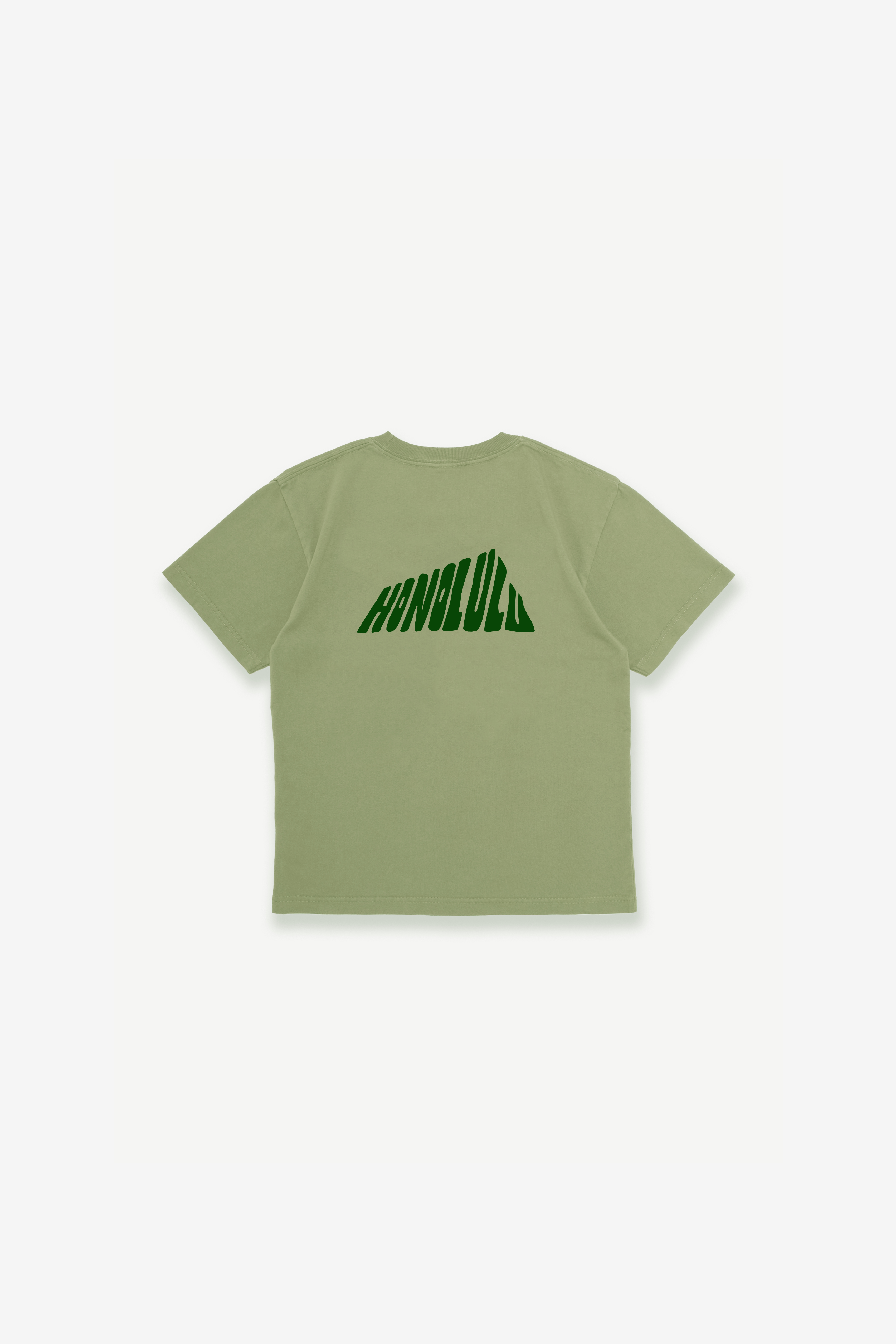 T-Shirt - Honolulu Puffy - Sage