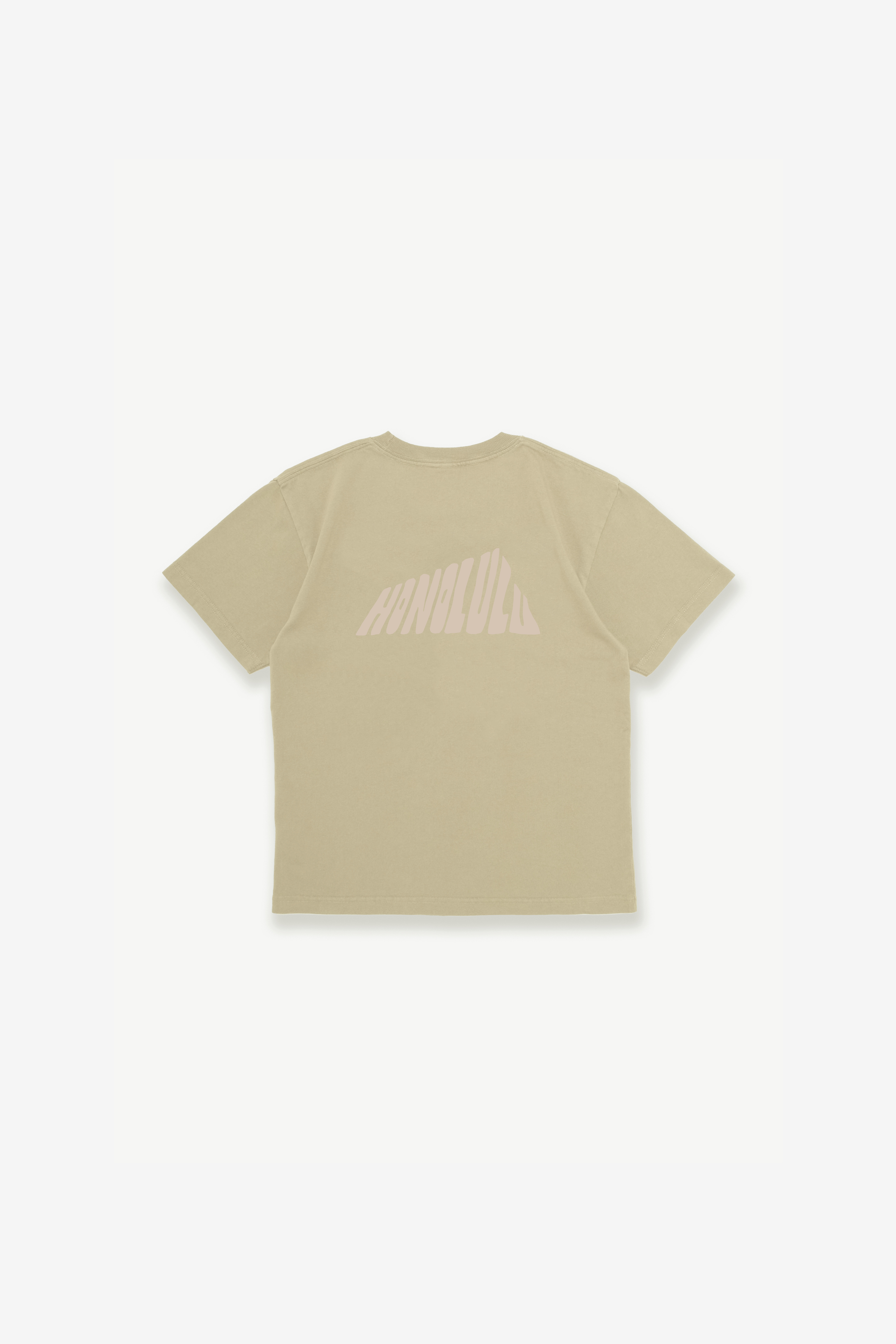 T-Shirt - Honolulu Puffy - Tan