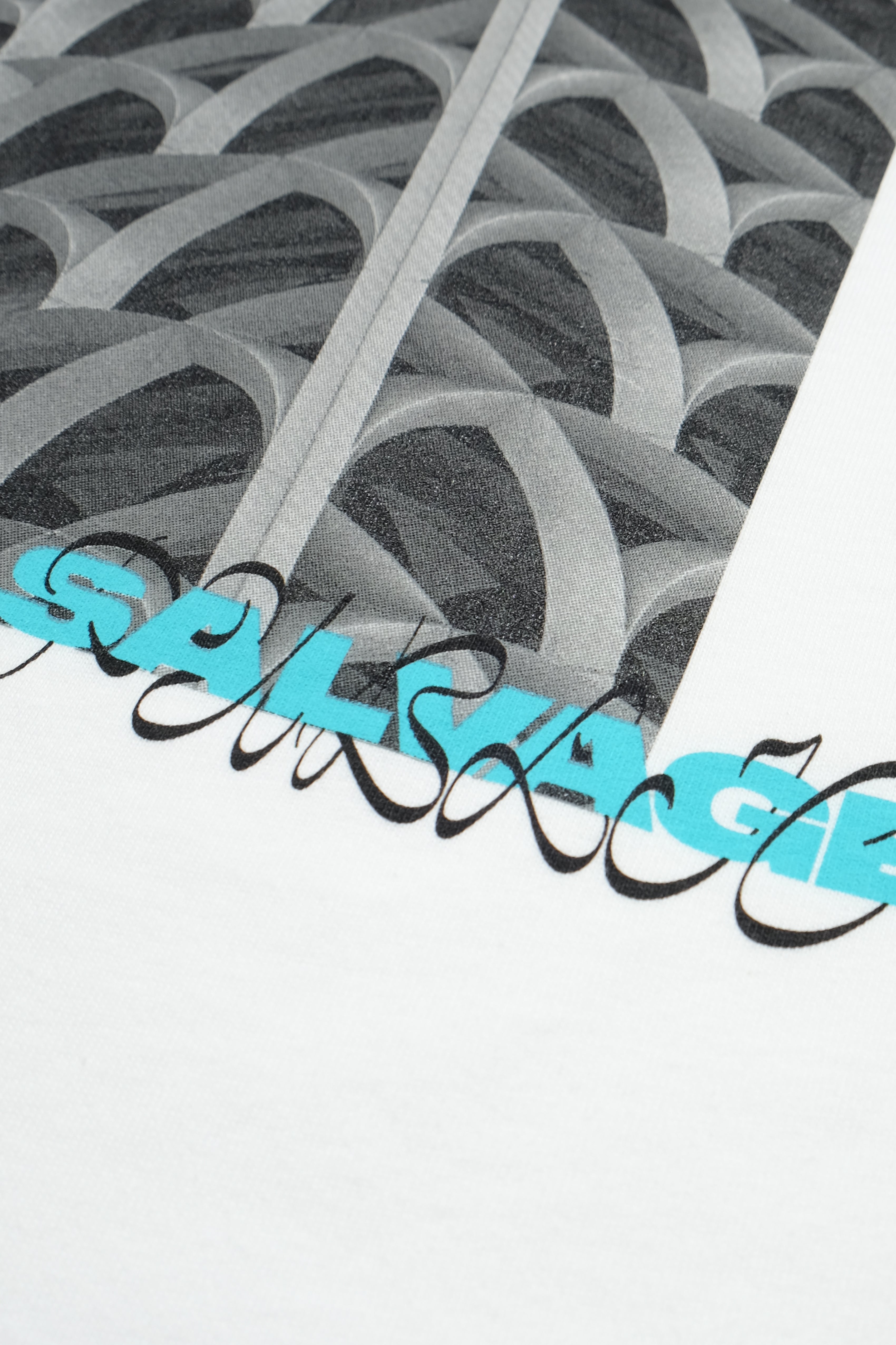 T-Shirt - Tropical Modern - White