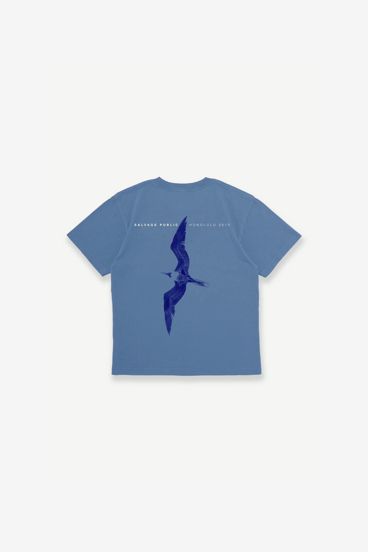 T-Shirt - 'Iwa Bird - Storm Blue