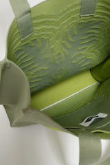 Jacquard Knit Market Bag - Chartreuse
