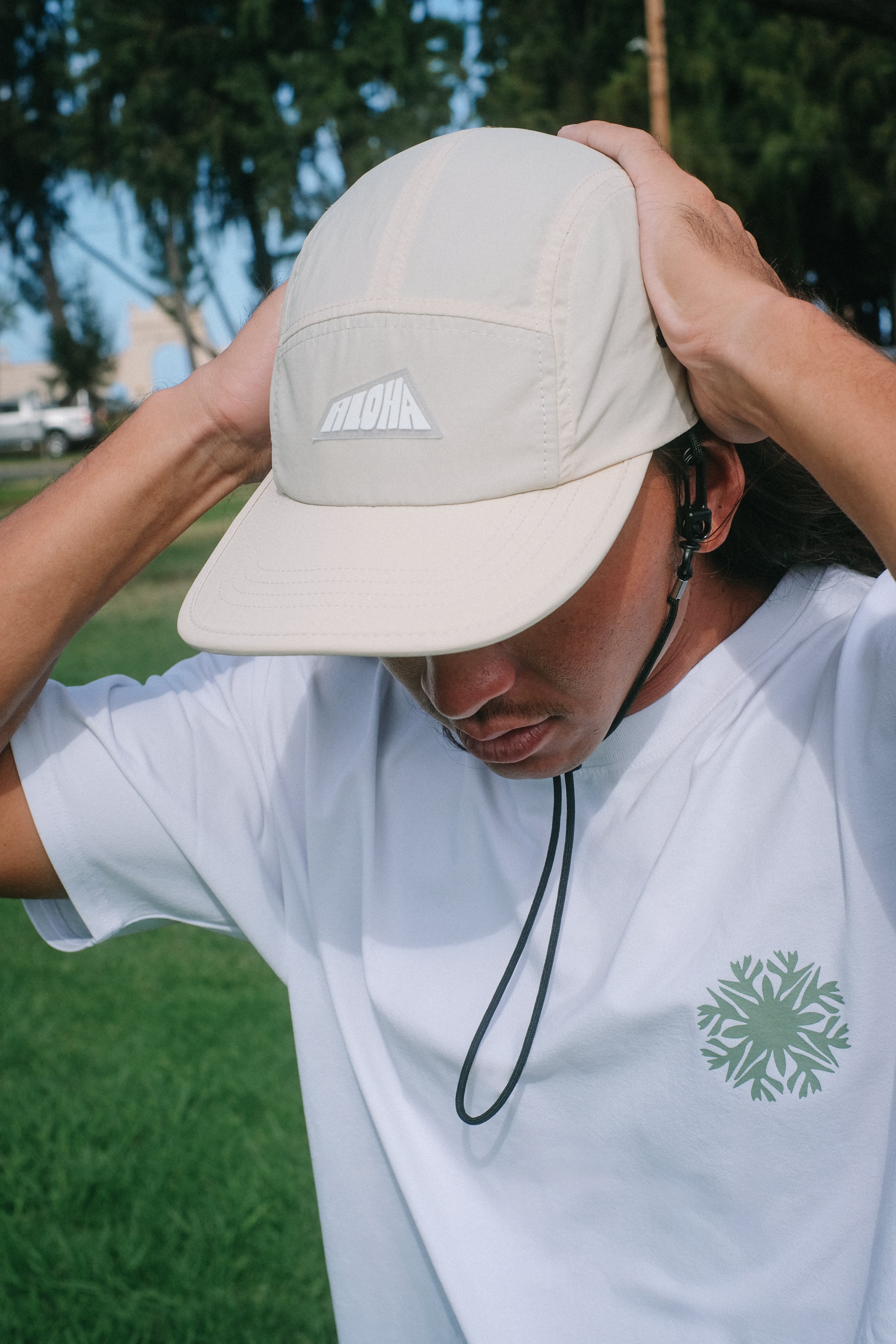 Hat - Kai 5panel - Ecru