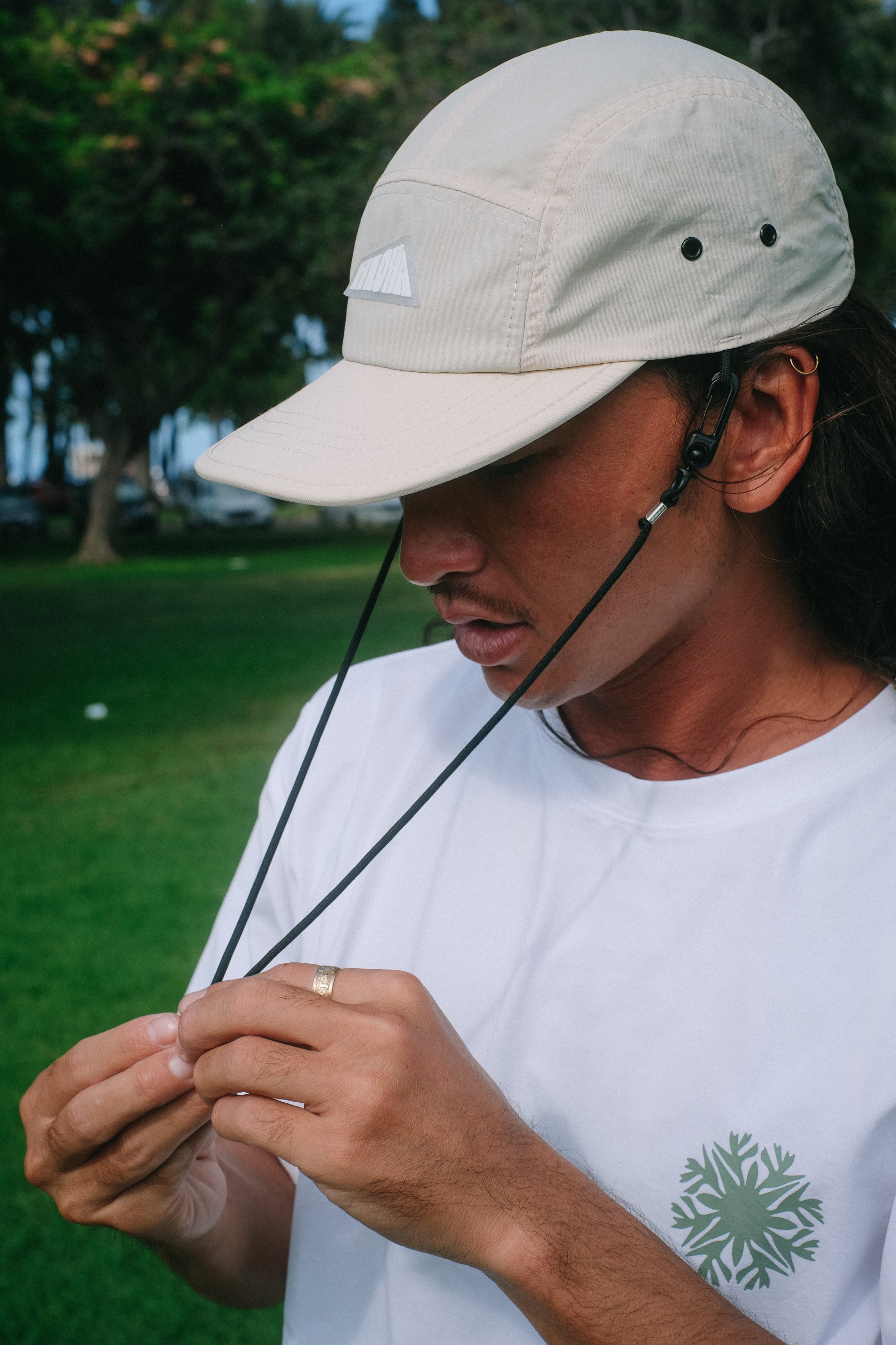Hat - Kai 5panel - Ecru