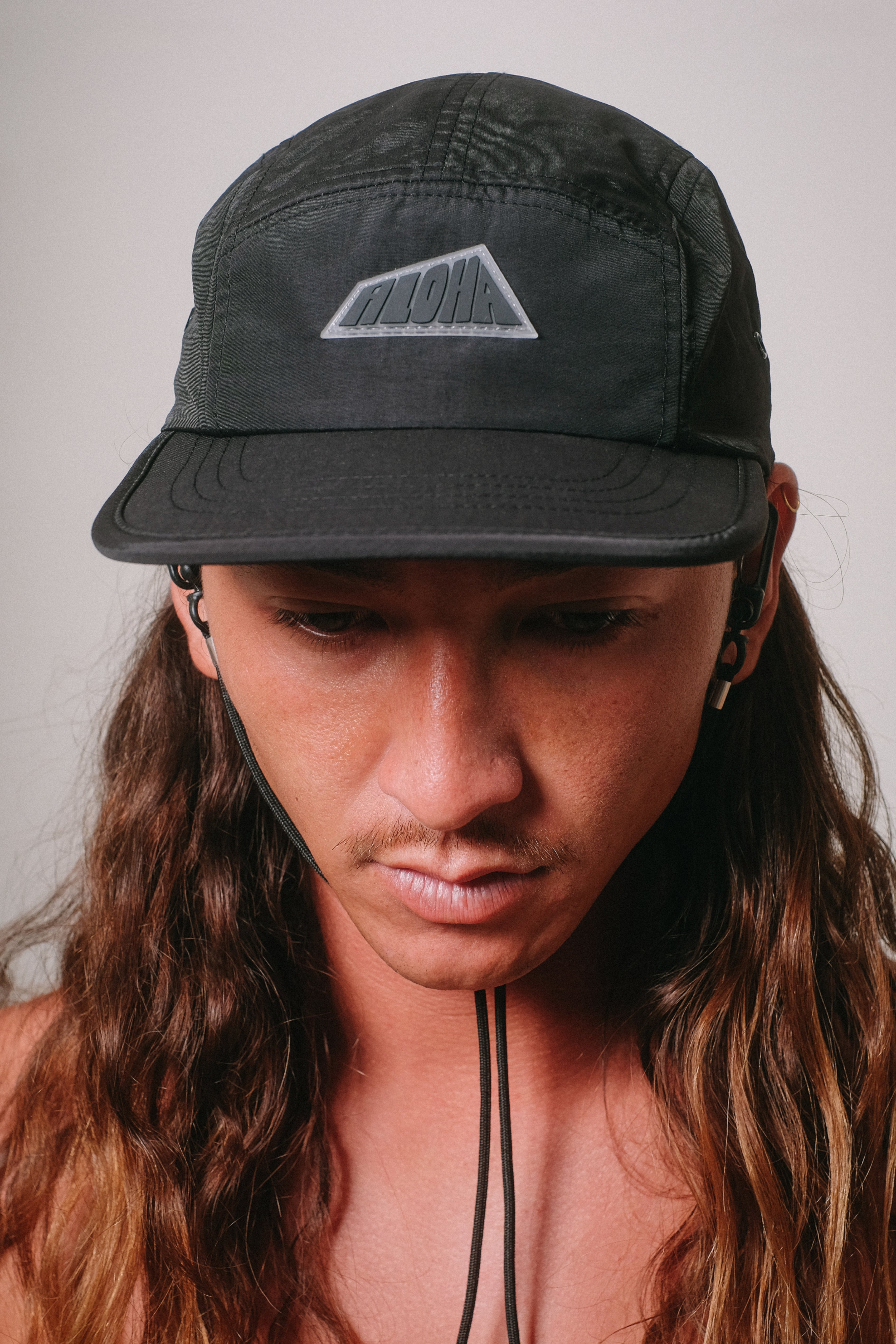 Hat - Kai 5panel - Black