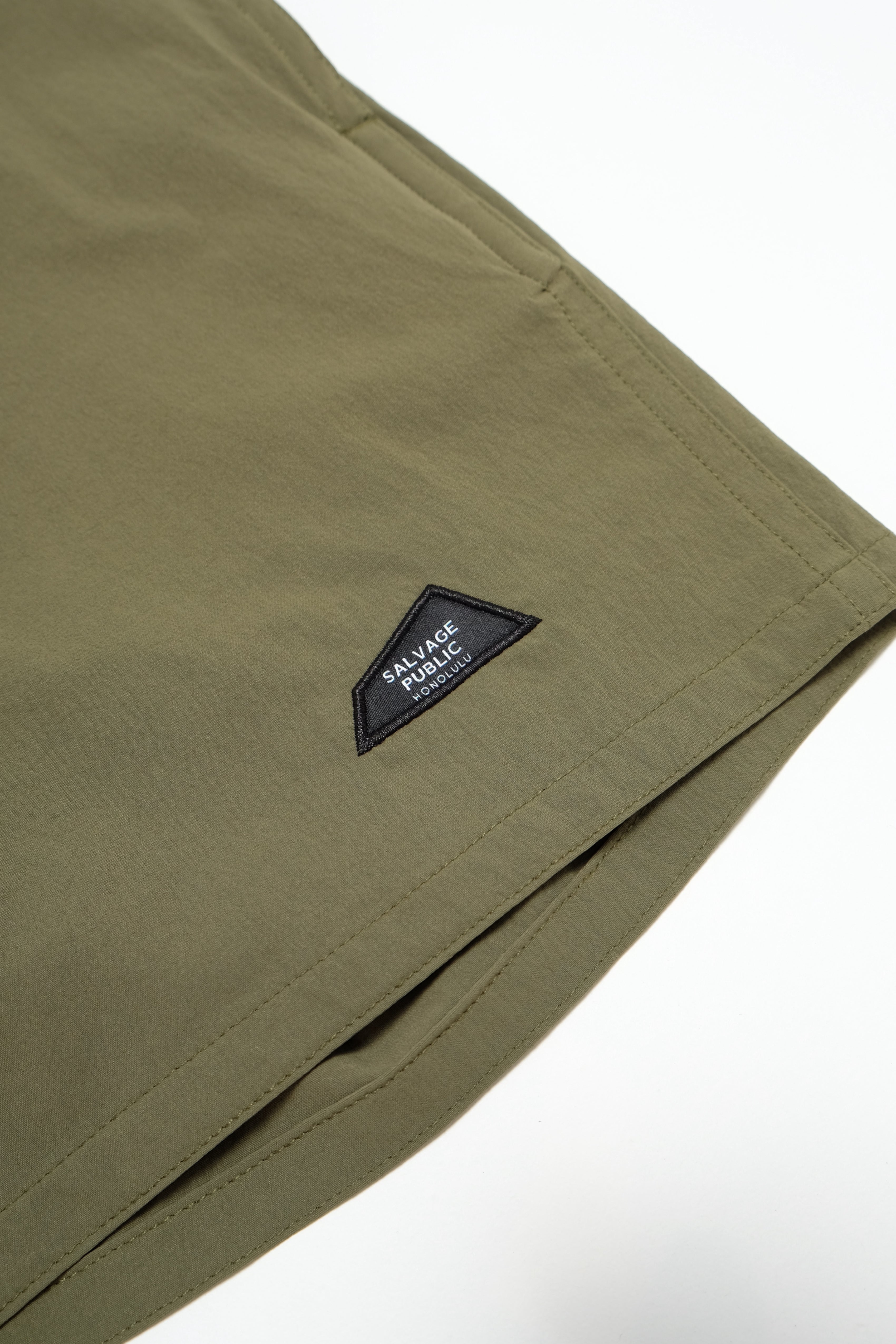 Kalehuawehe Boardshort - Olive – Salvage Public