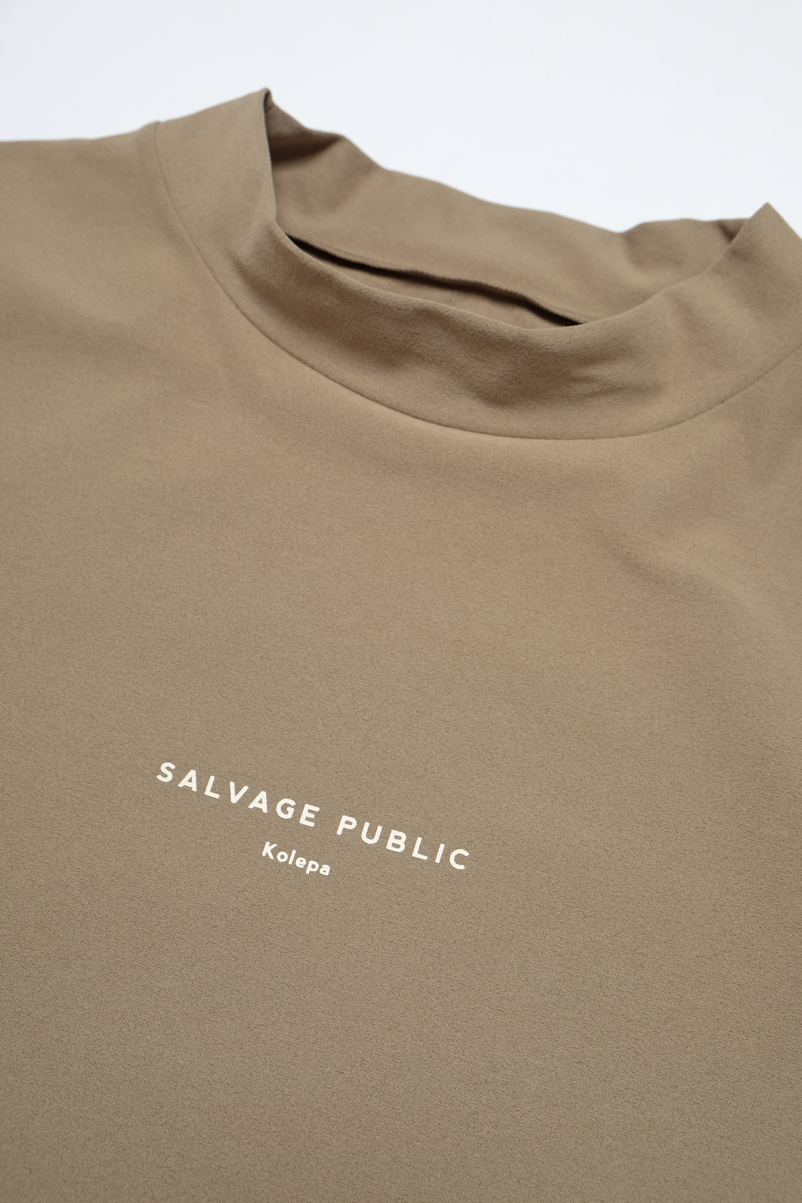 Mockneck - Ti Leaf Paisley - Olive