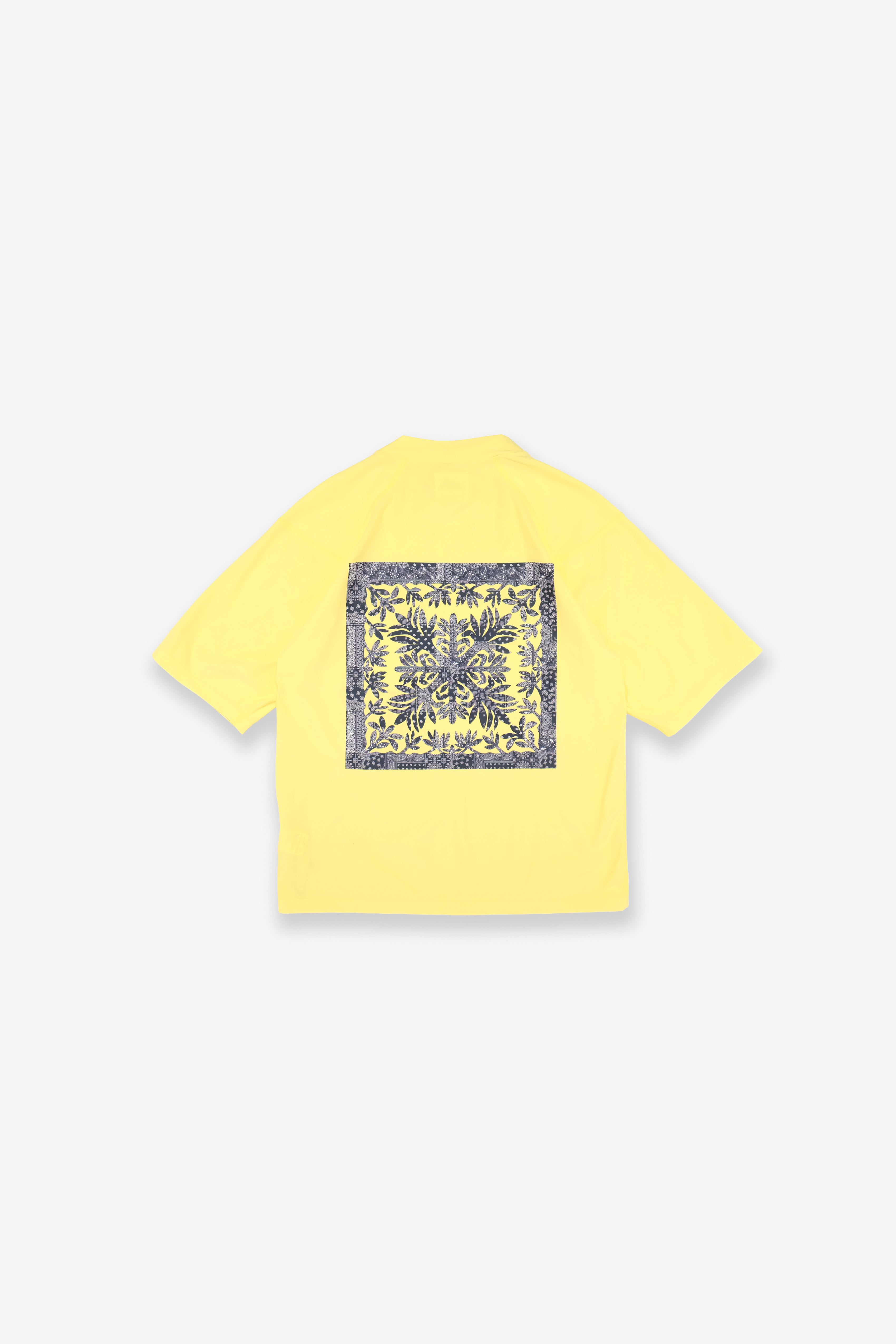 Mockneck - Ti Leaf Paisley - Yellow