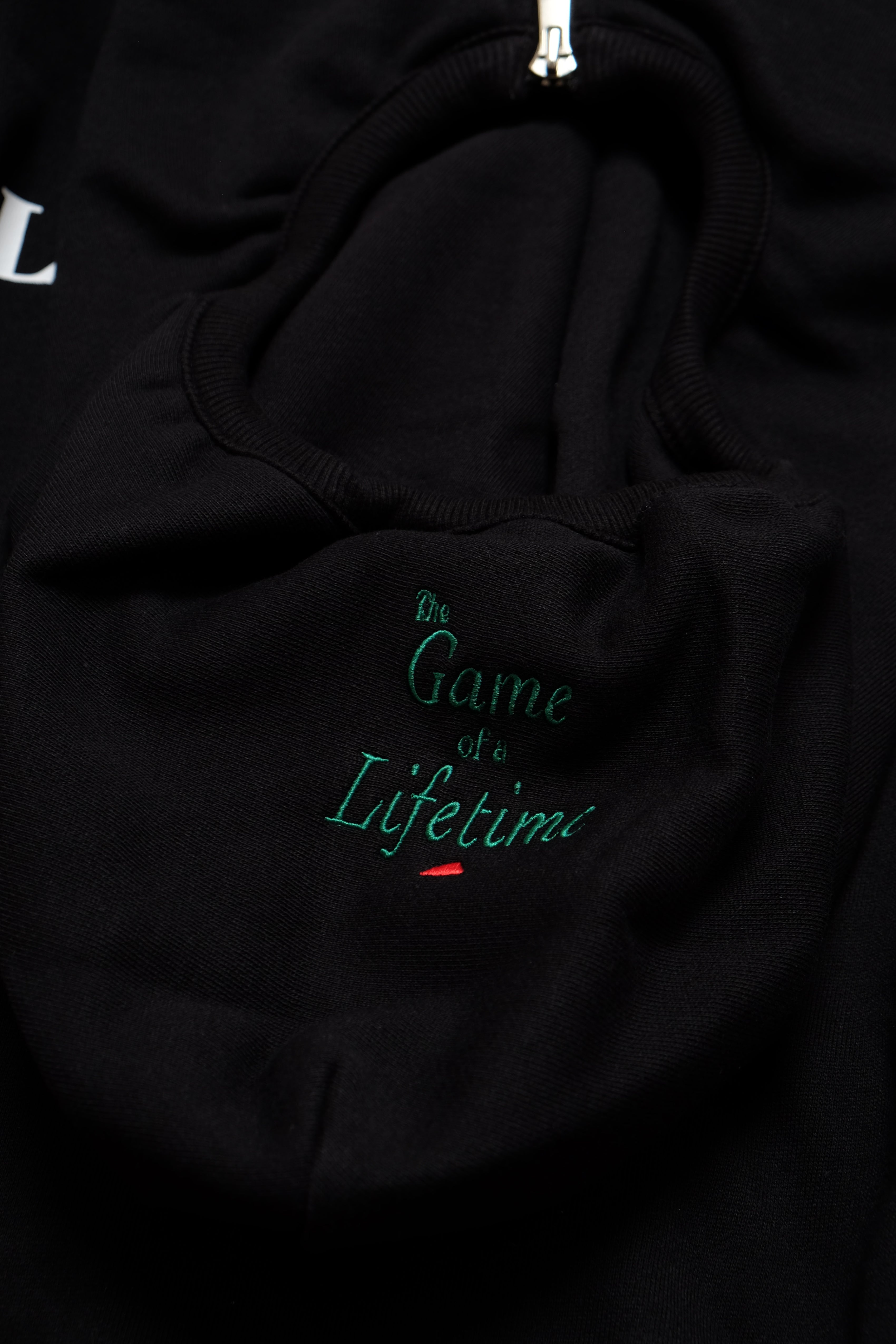 Kalama Zip Hoodie - Local Golfers - Black