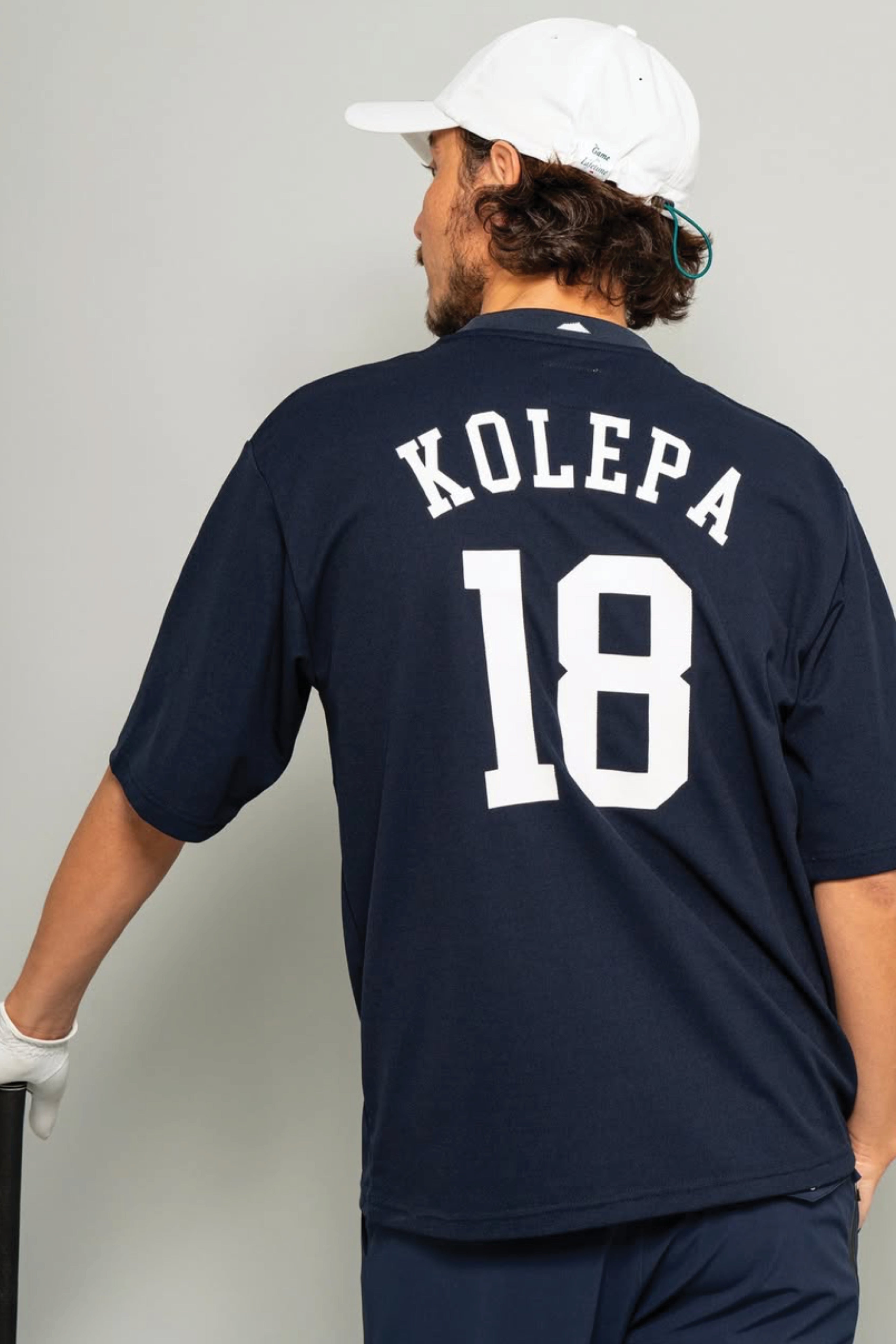 Mālama Pique Shirt - SVP Monogram - White