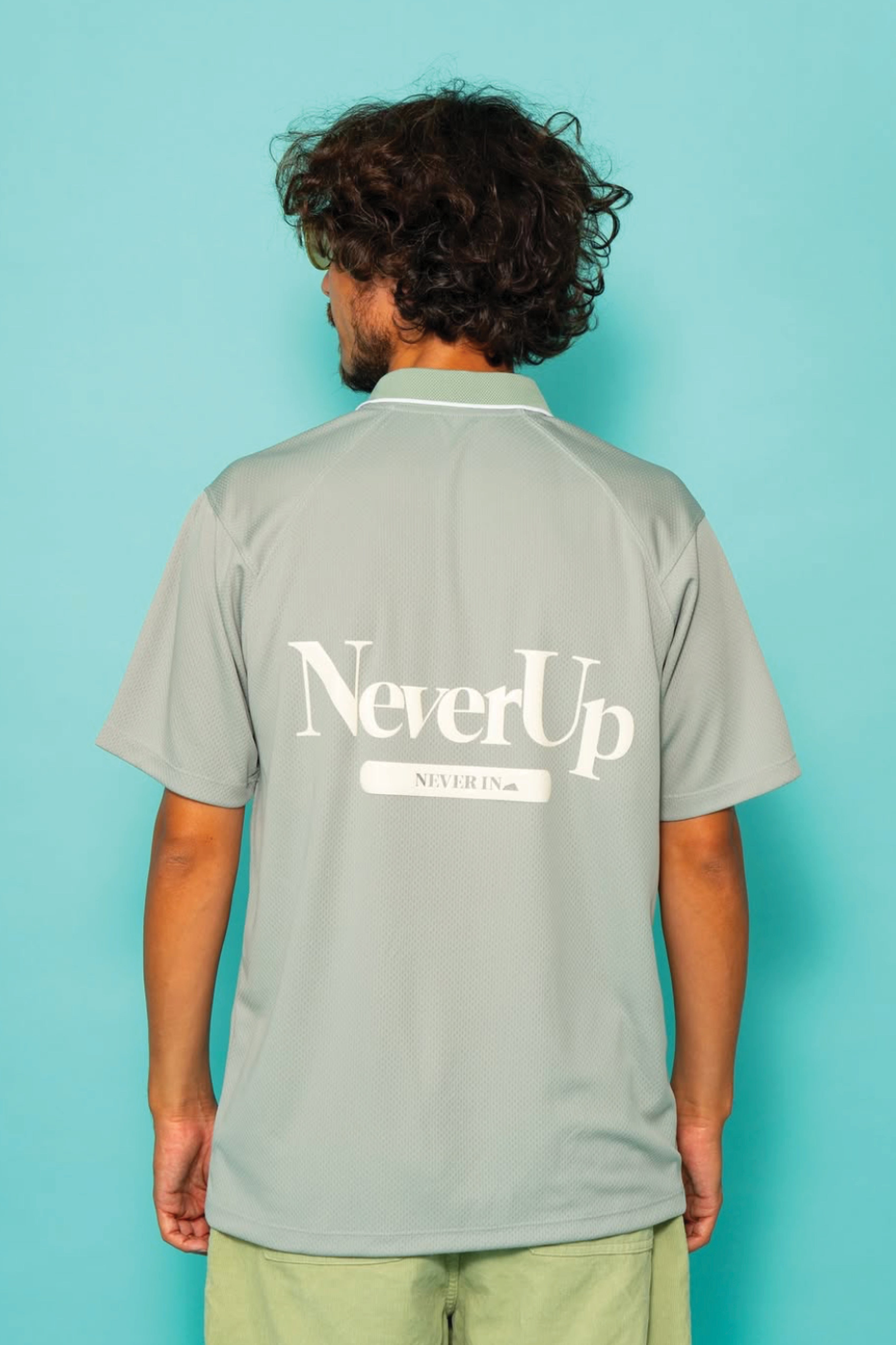 Hunakai Mesh Polo - Never Up - White