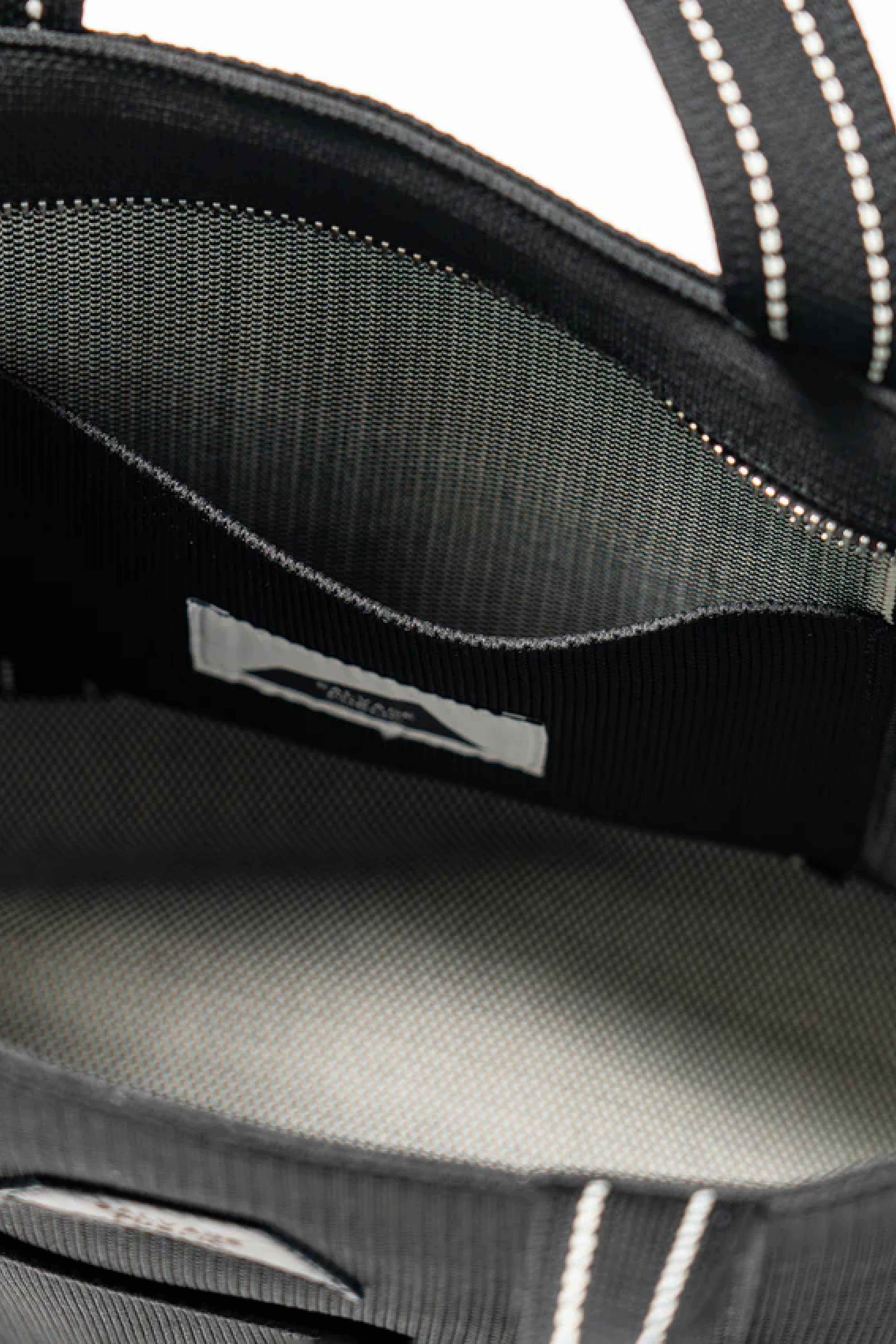 Jacquard Cart Bag - Black