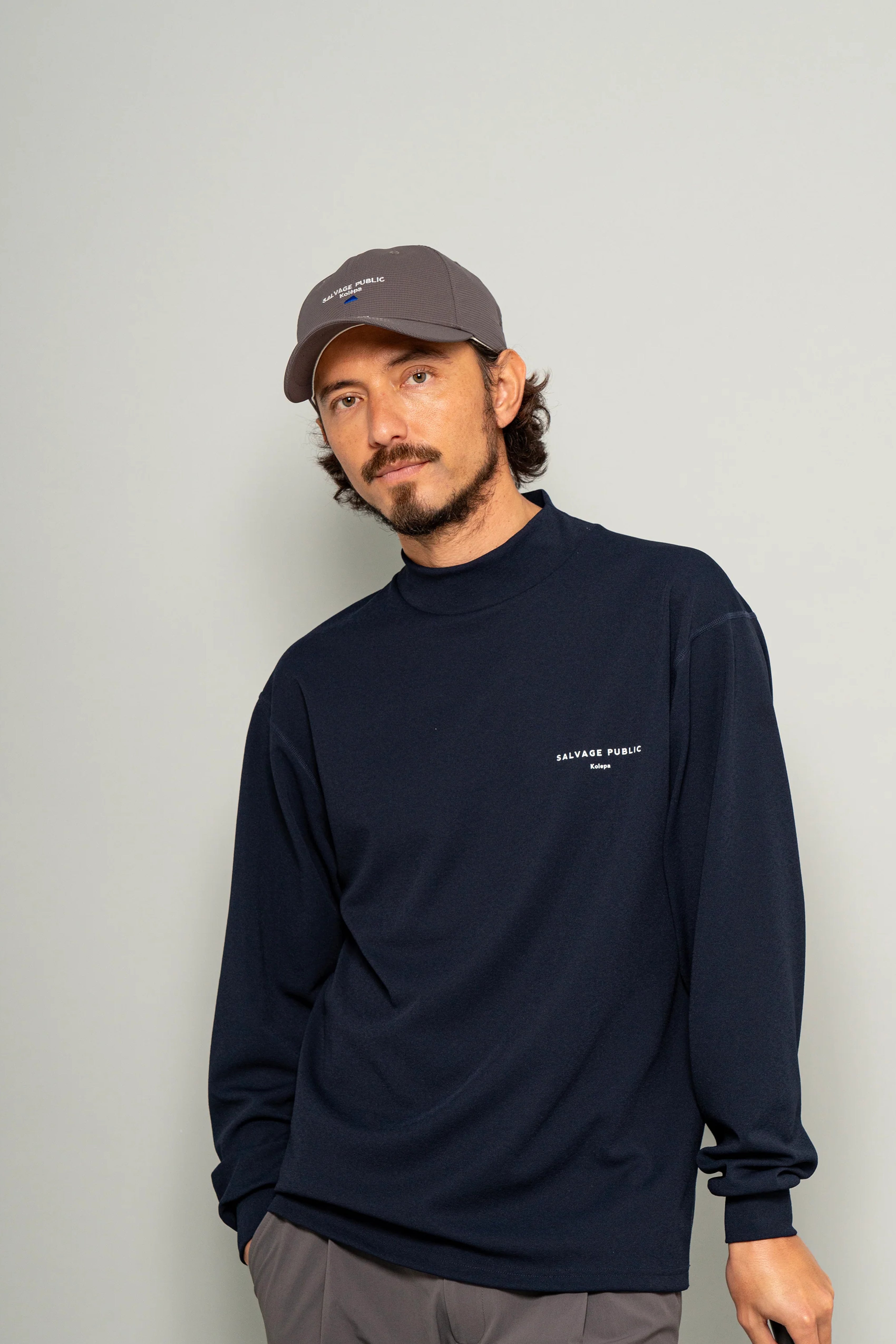 Kolepa Maloʻo 6 Panel Dad Cap - Black