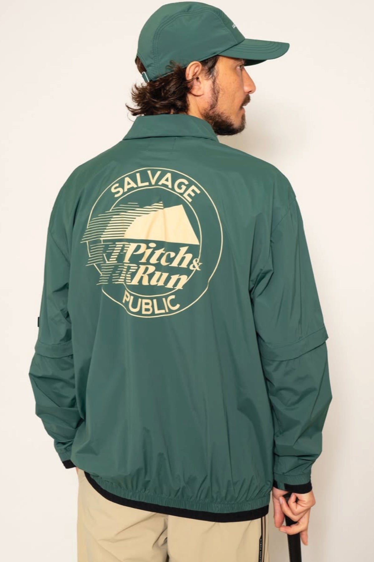 Huli Half-Zip Jacket - Navy