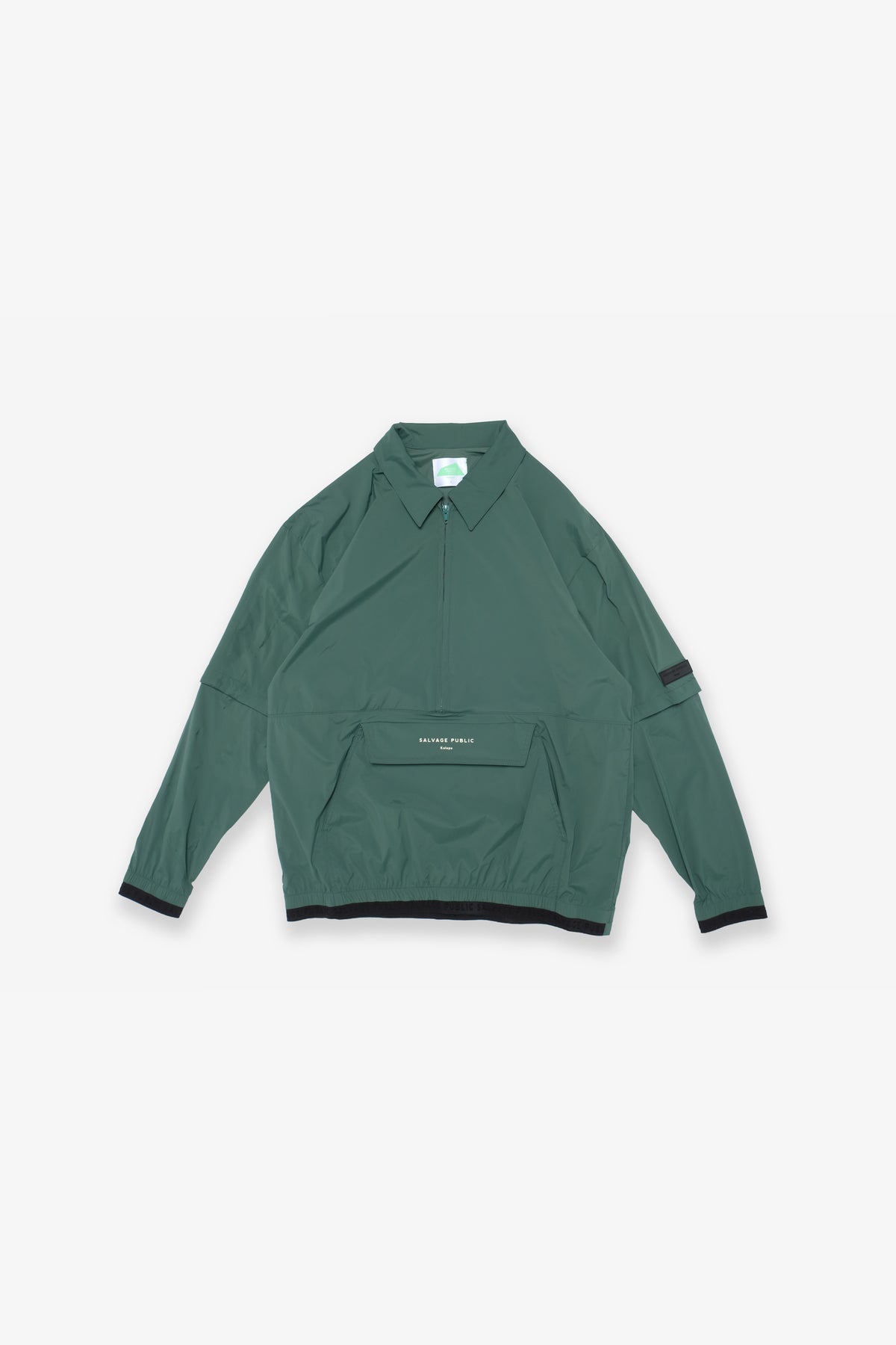 Huli Half-Zip Jacket - Green
