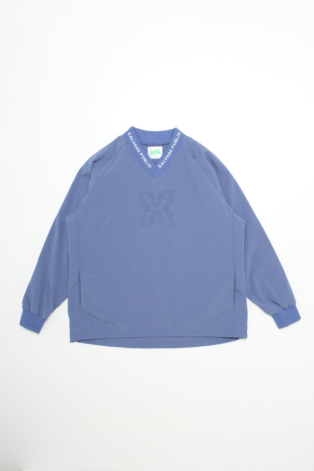 Kaʻala 37.5 V Neck Pullover - Blue – Salvage Public