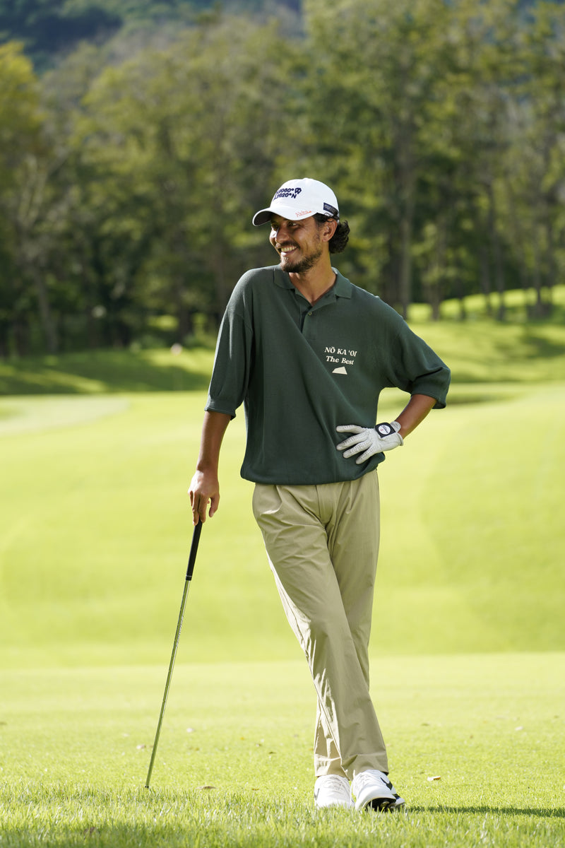 Ulana Polo Pique Knit - No Ka Oi - Forest