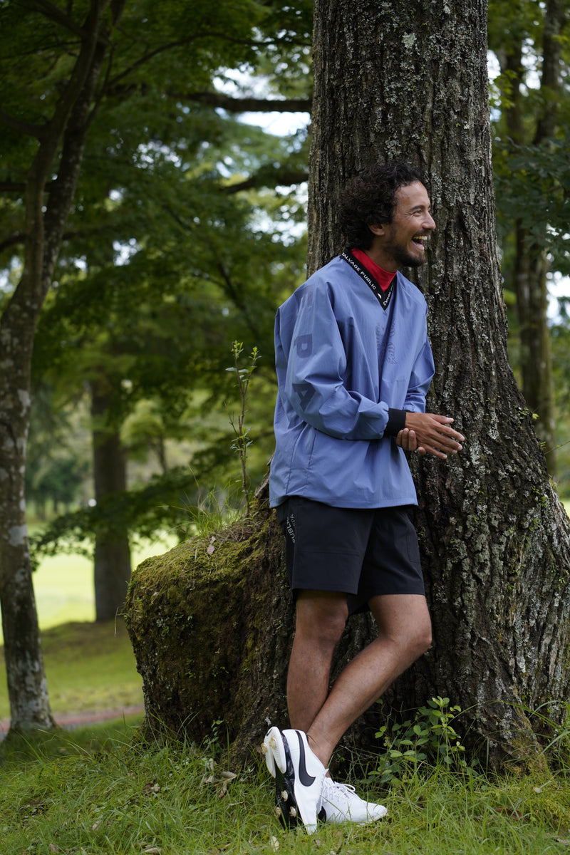 Kaʻala 37.5 V Neck Pullover - Blue