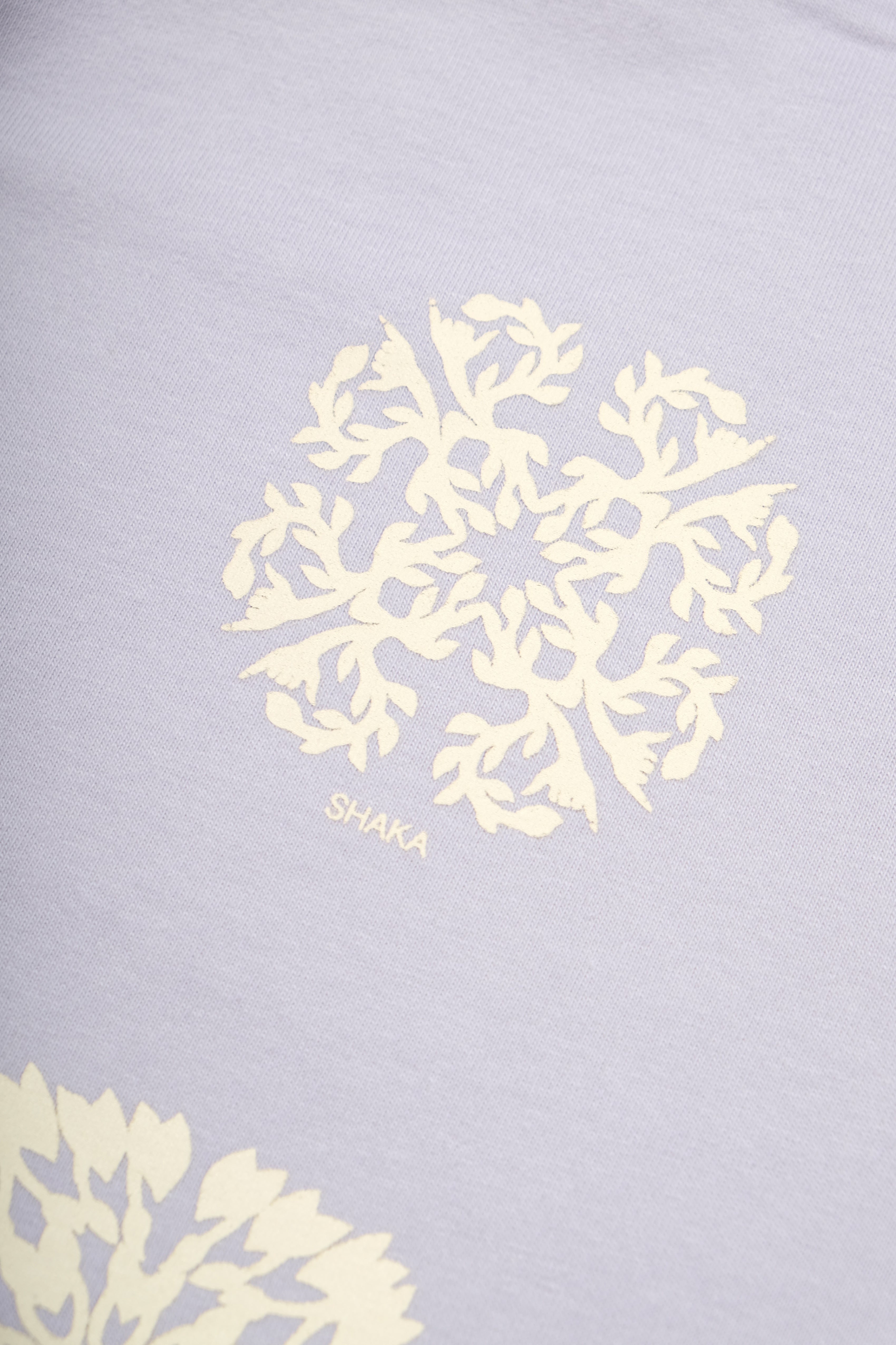 Longsleeve T-Shirt - Hawaiian Quilting - Lavender Gray