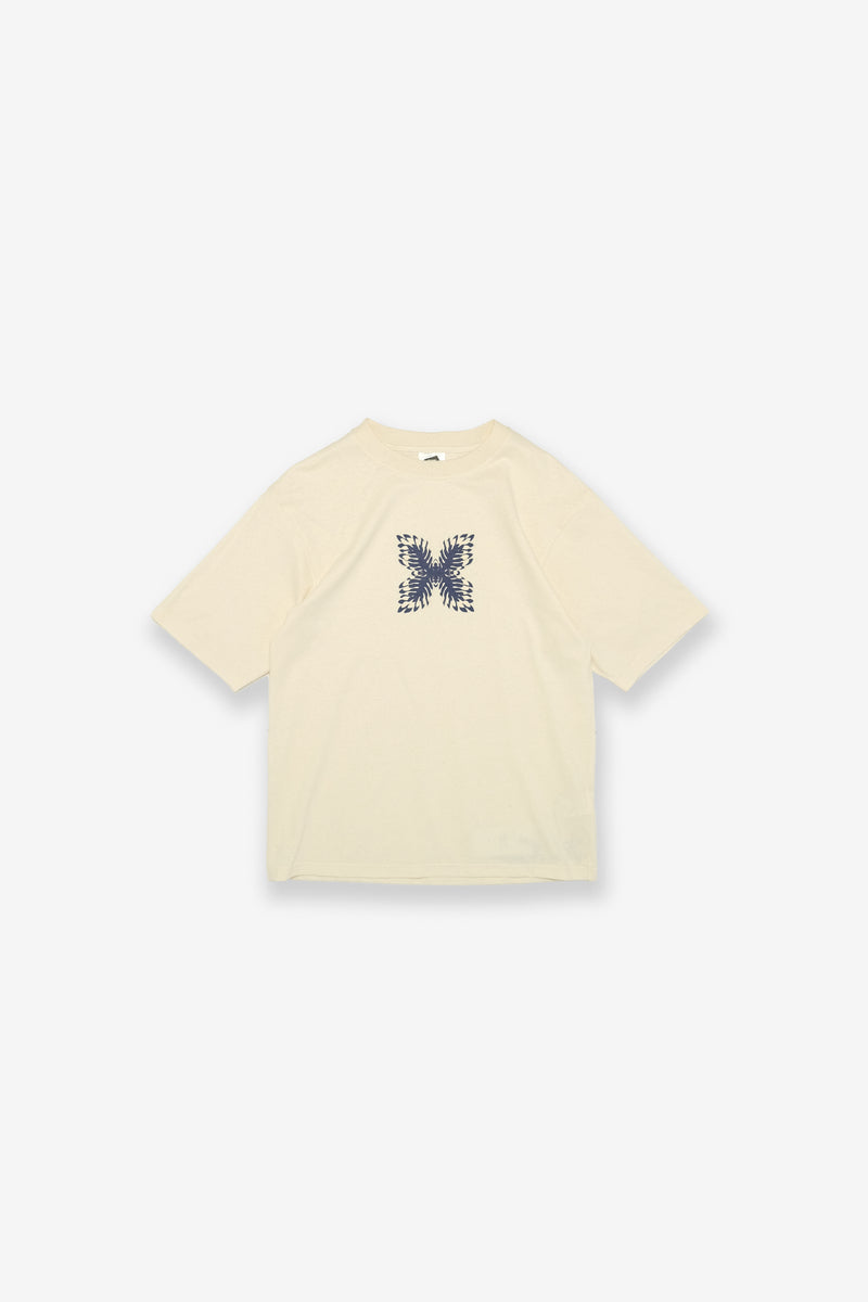 Big T-Shirt Hemp/Cotton - Lauaʻe Feather - Natural